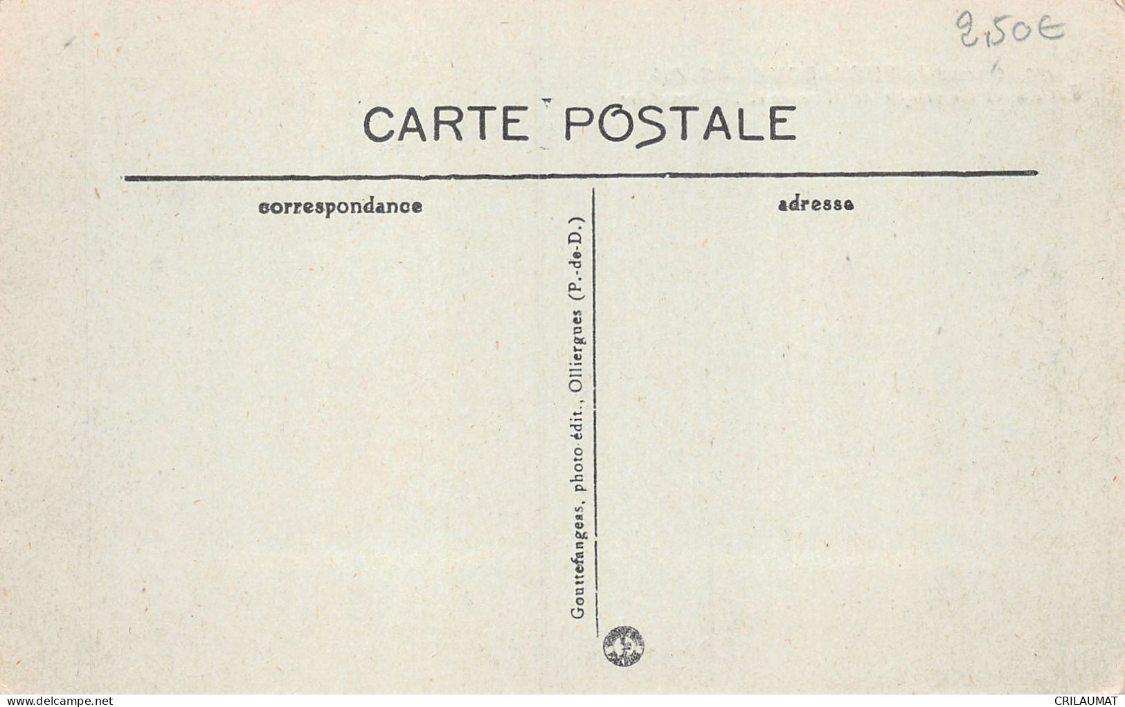 63-PUY DE DOME-N°5143-F/0385 - Altri & Non Classificati