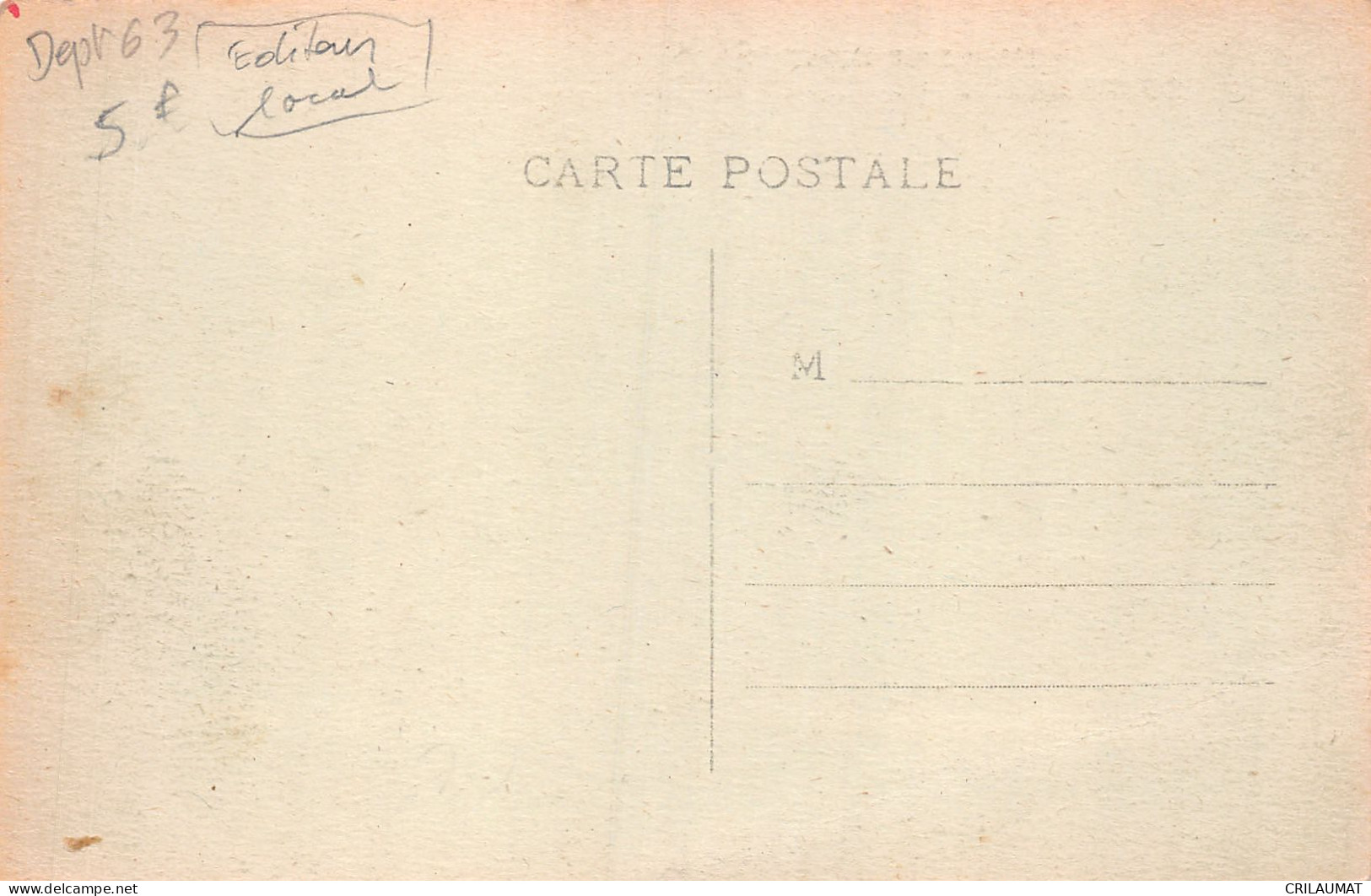 63-BOURG LASTIC-N°5143-F/0363 - Altri & Non Classificati