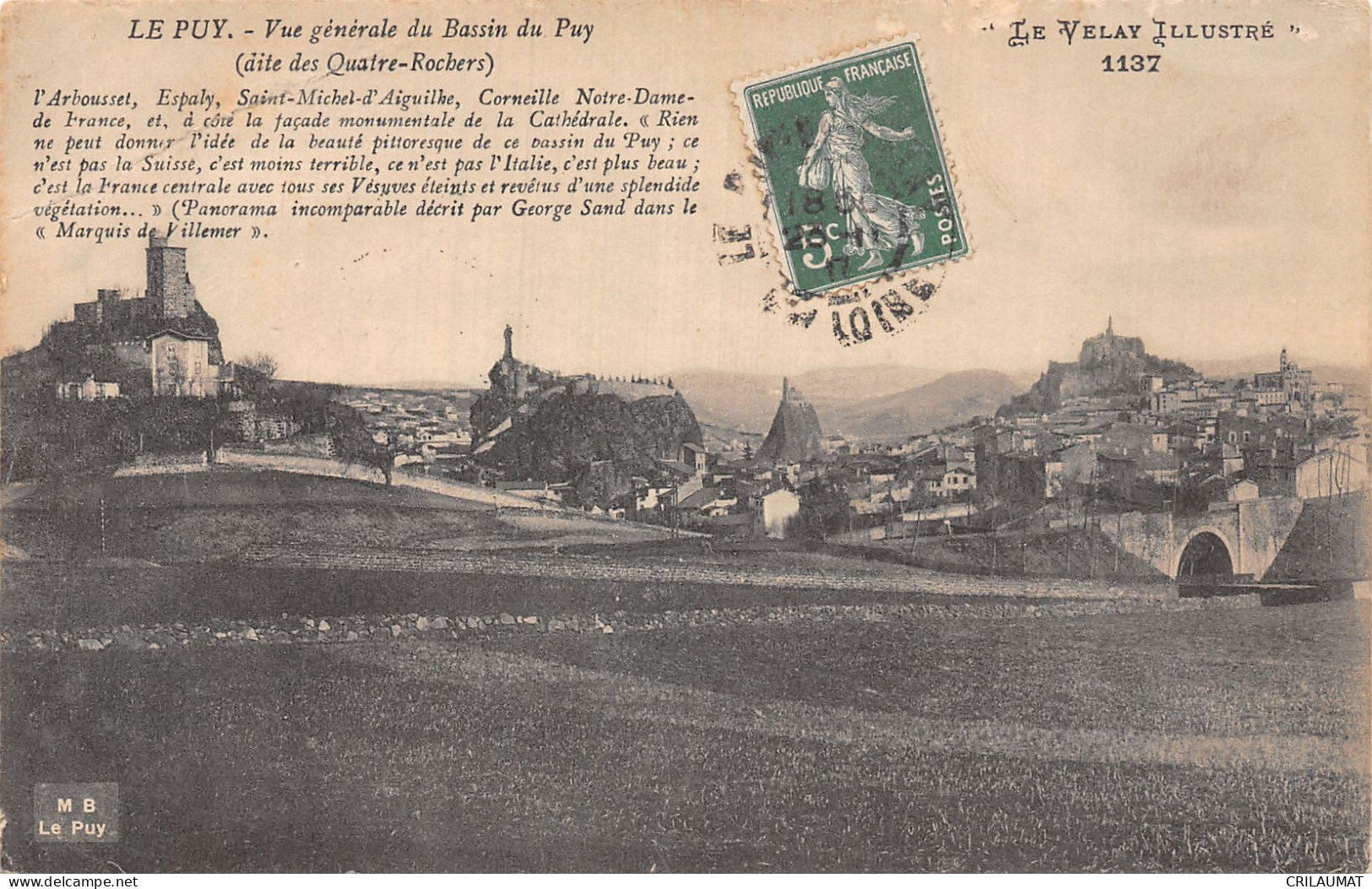 43-LE PUY-N°5143-F/0227 - Le Puy En Velay