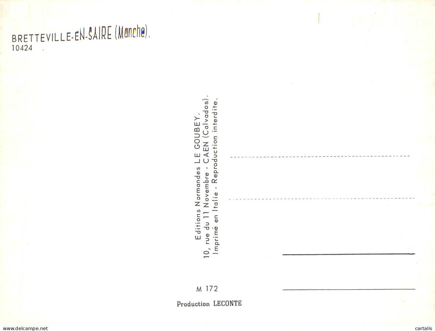 50-BRETTEVILLE EN SAIRE-N°4196-D/0399 - Other & Unclassified