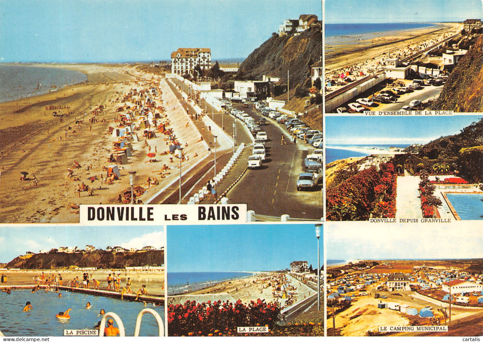 50-DONVILLE LES BAINS-N°4196-D/0395 - Other & Unclassified