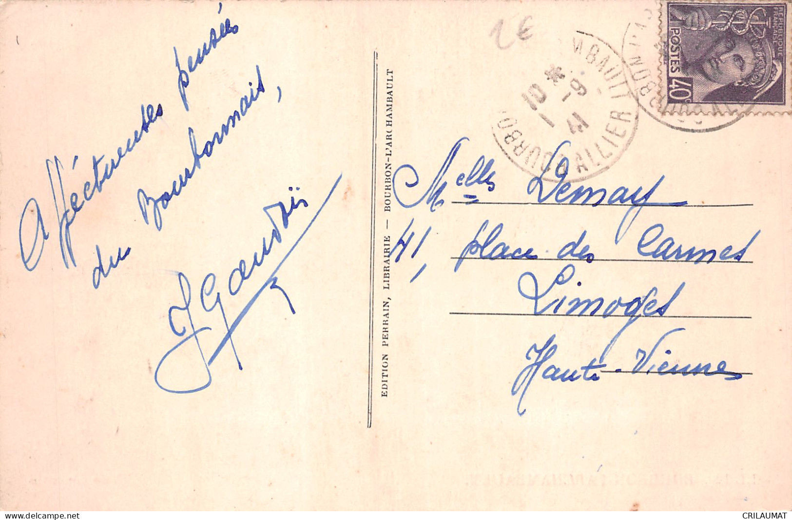 03-BOURBON L ARCHAMBAULT-N°5143-E/0067 - Bourbon L'Archambault