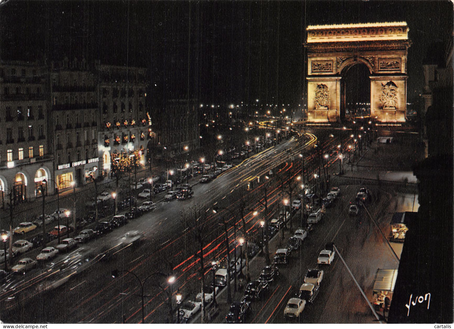 75-PARIS ARC DE TRIOMPHE-N°4196-D/0369 - Triumphbogen