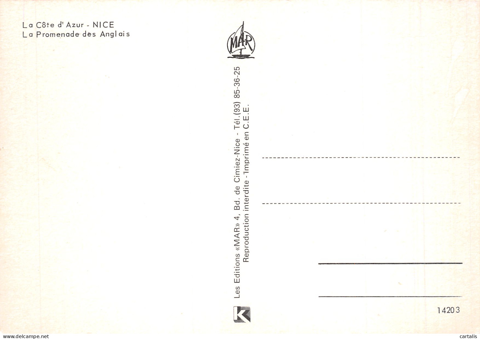 06-NICE-N°4196-D/0359 - Other & Unclassified