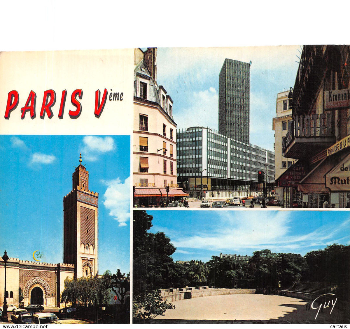 75-PARIS V EME-N°4196-D/0287 - Other & Unclassified