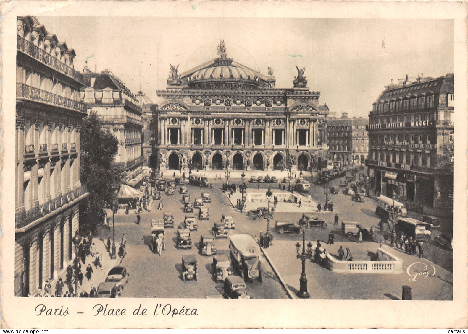 75-PARIS PLACE DE L OPERA-N°4196-D/0215 - Other & Unclassified