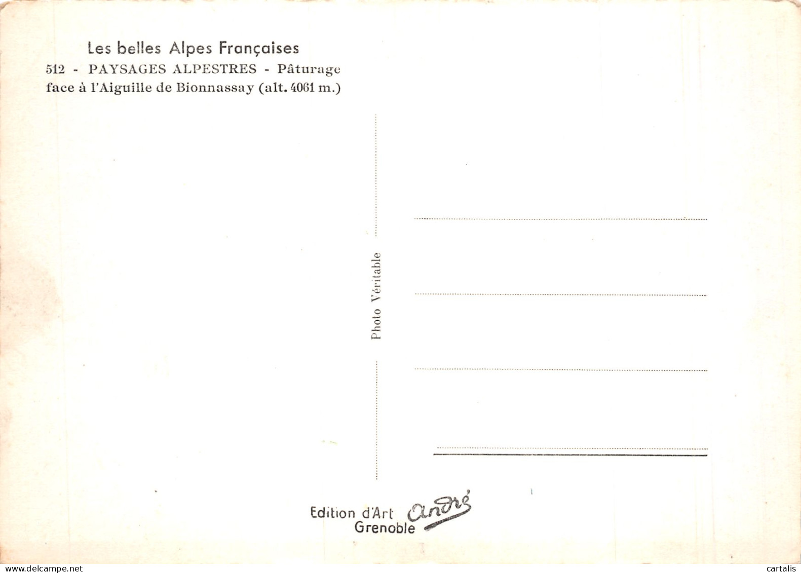 74-AIGUILLE DE BIONNASSAY-N°4196-D/0183 - Other & Unclassified