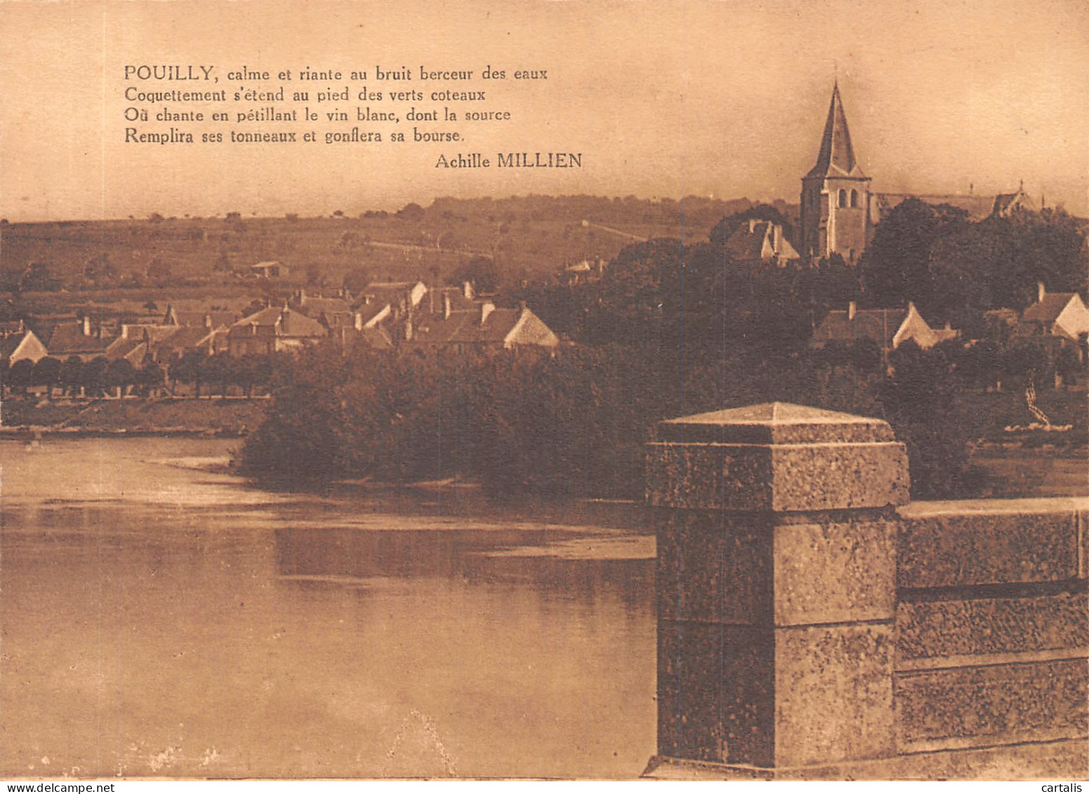 58-POUILLY SUR LOIRE-N°4196-D/0167 - Pouilly Sur Loire