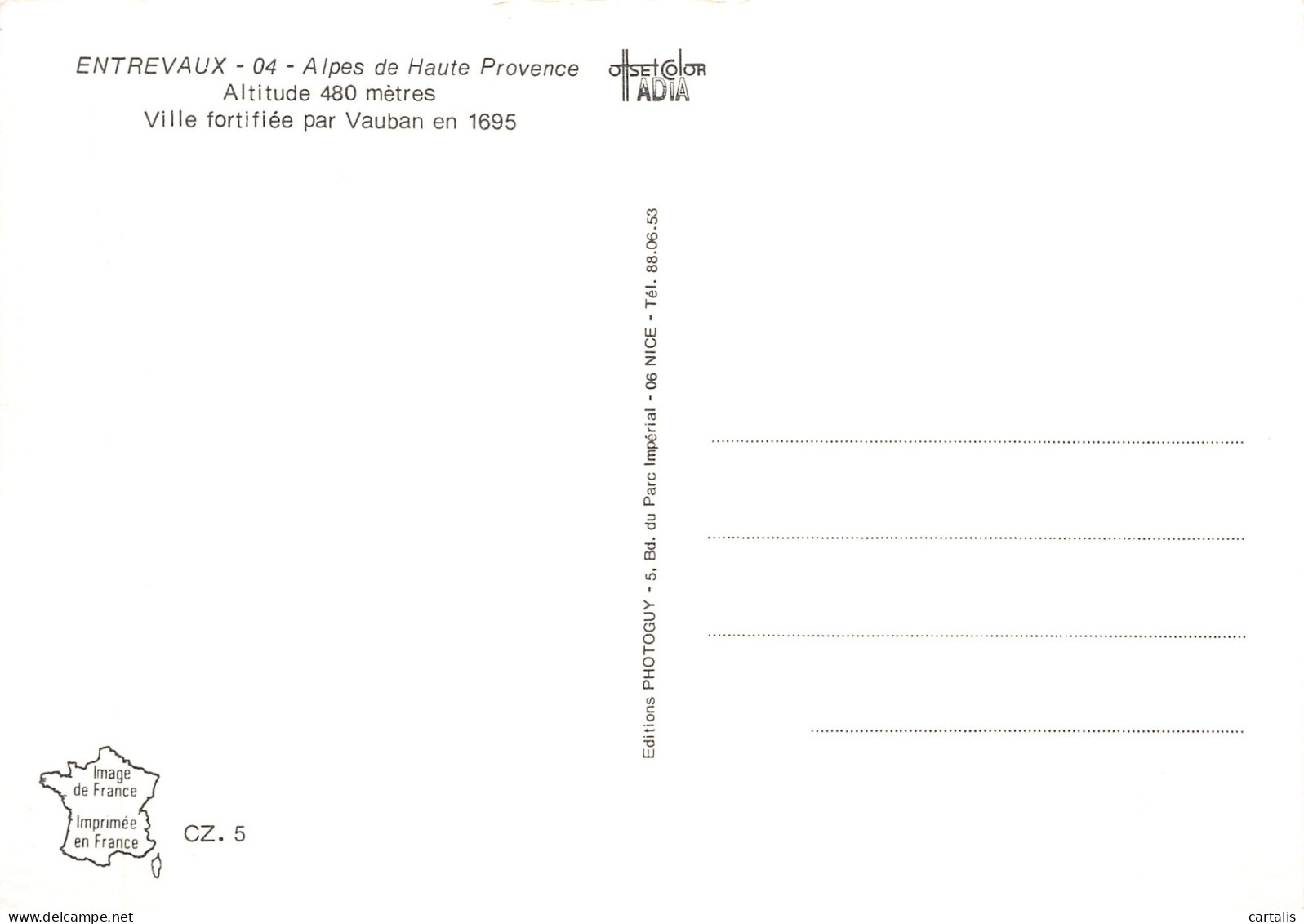 04-ENREVAUX-N°4196-D/0123 - Otros & Sin Clasificación