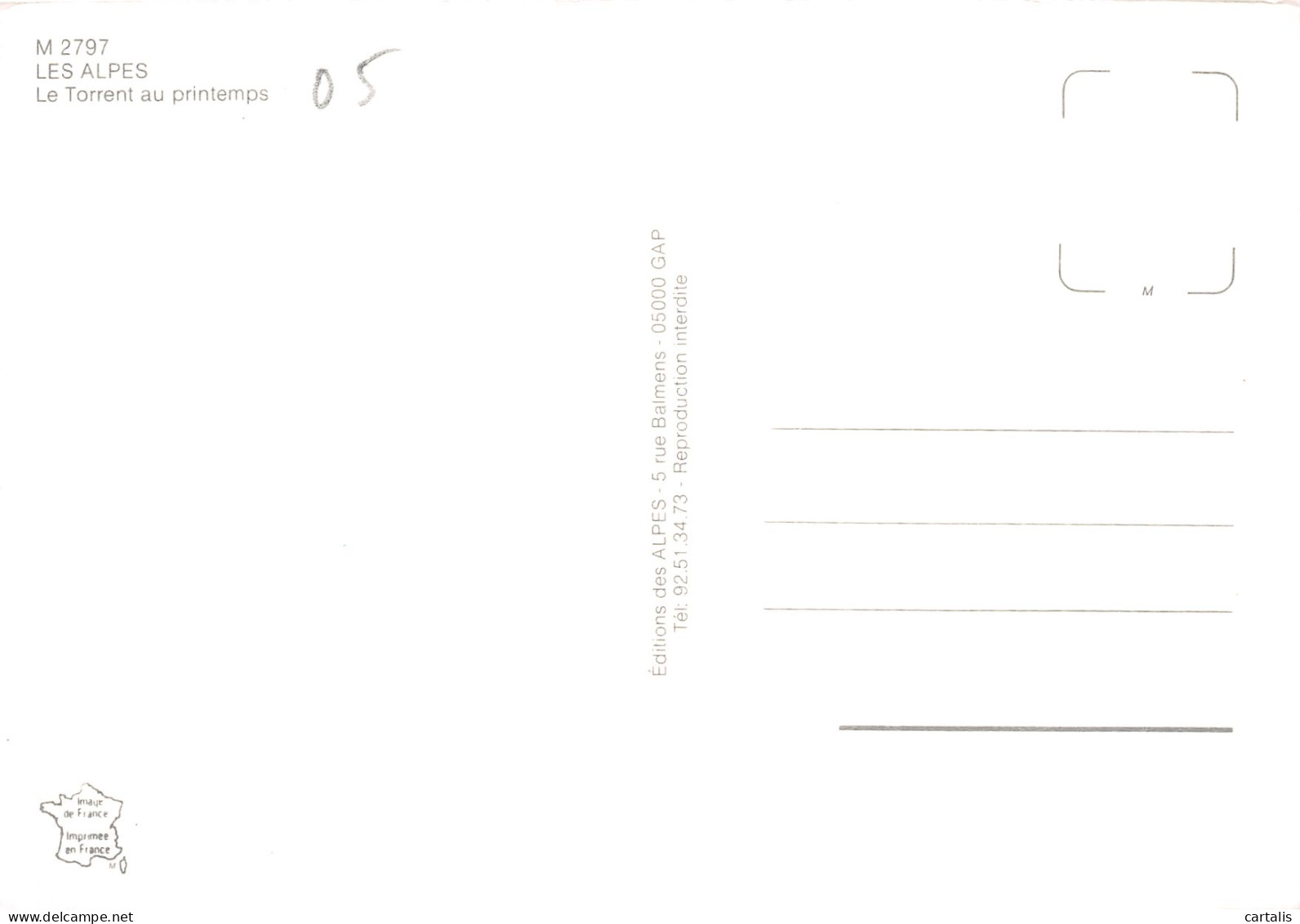 05-ALPES TORRENT-N°4196-D/0081 - Other & Unclassified