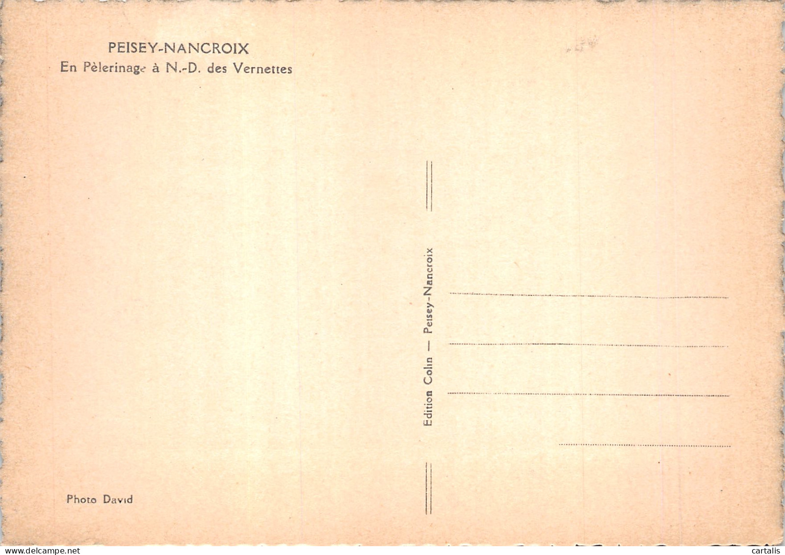 73-PEISEY NANCROIX-N°4196-C/0363 - Other & Unclassified