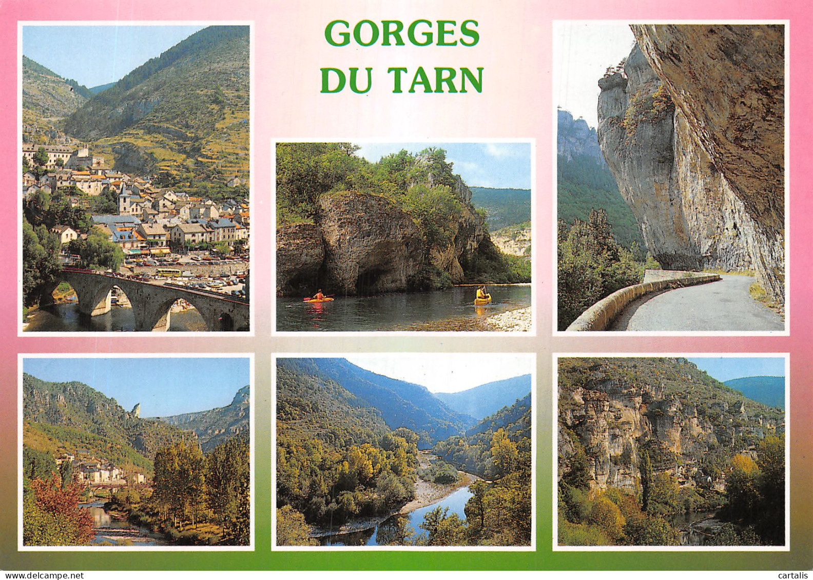 48-GORGES DU TARN VUES-N°4196-C/0265 - Gorges Du Tarn