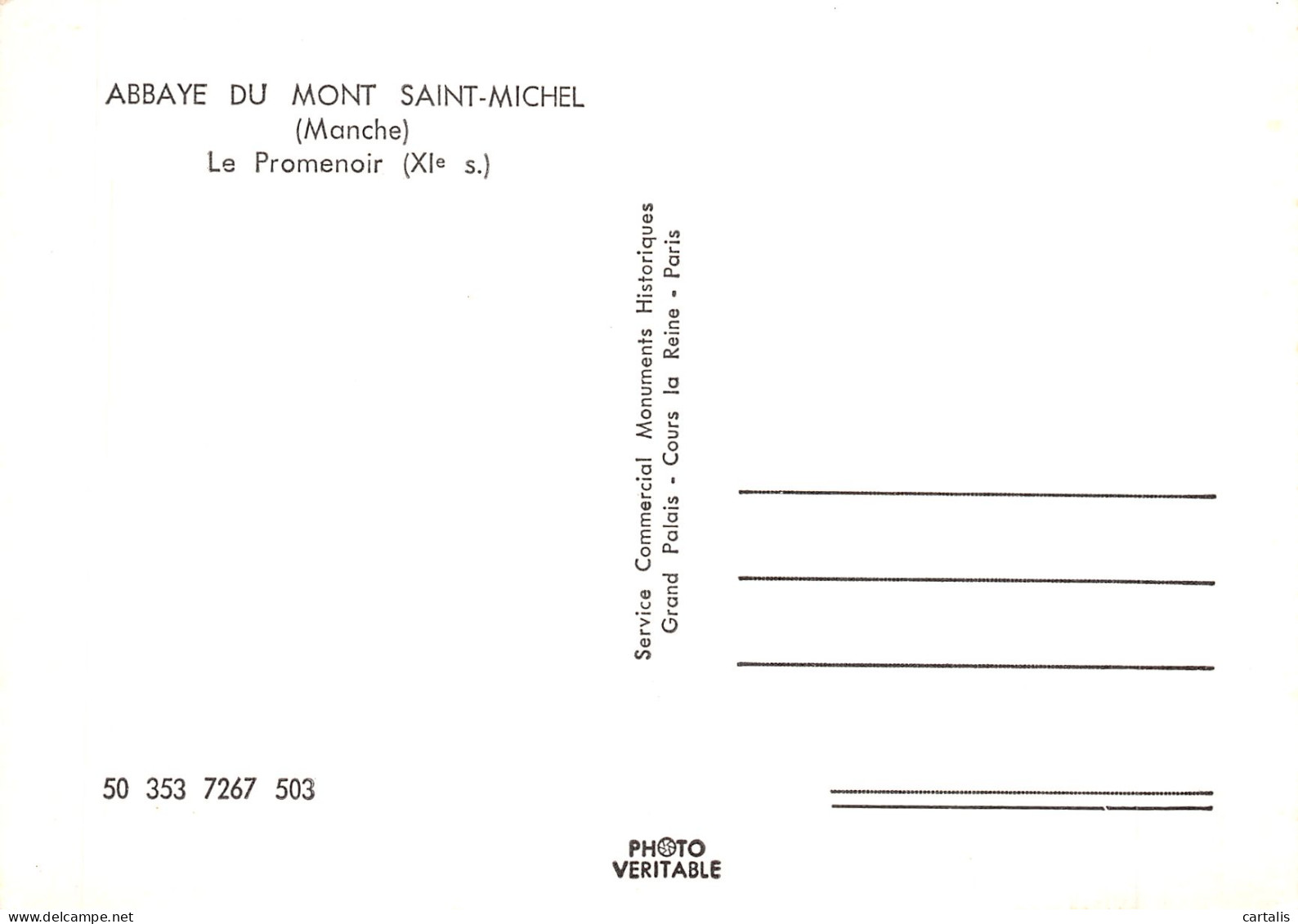 50-MONT SAINT MICHEL-N°4196-C/0203 - Le Mont Saint Michel