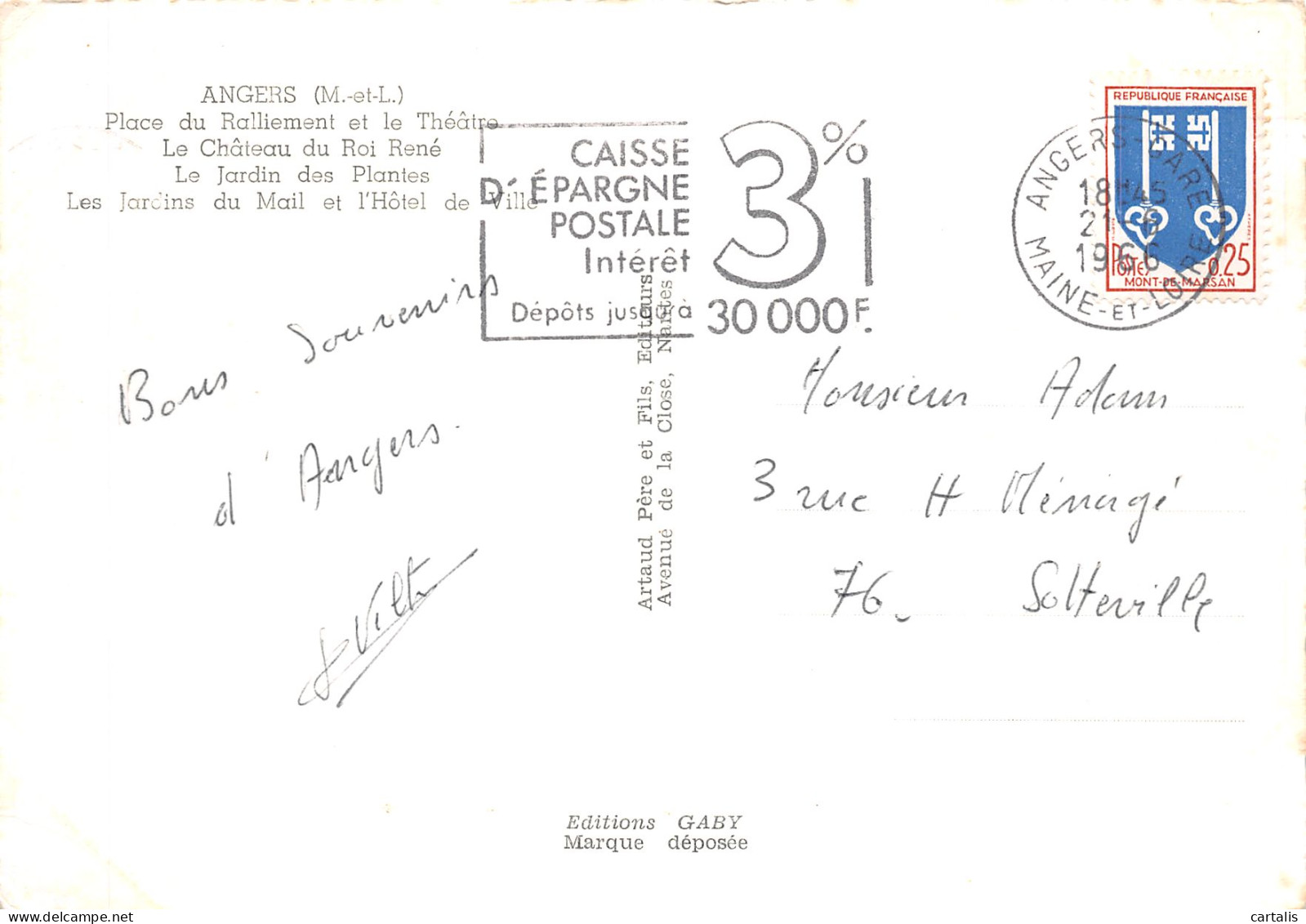 49-ANGERS-N°4196-C/0045 - Angers