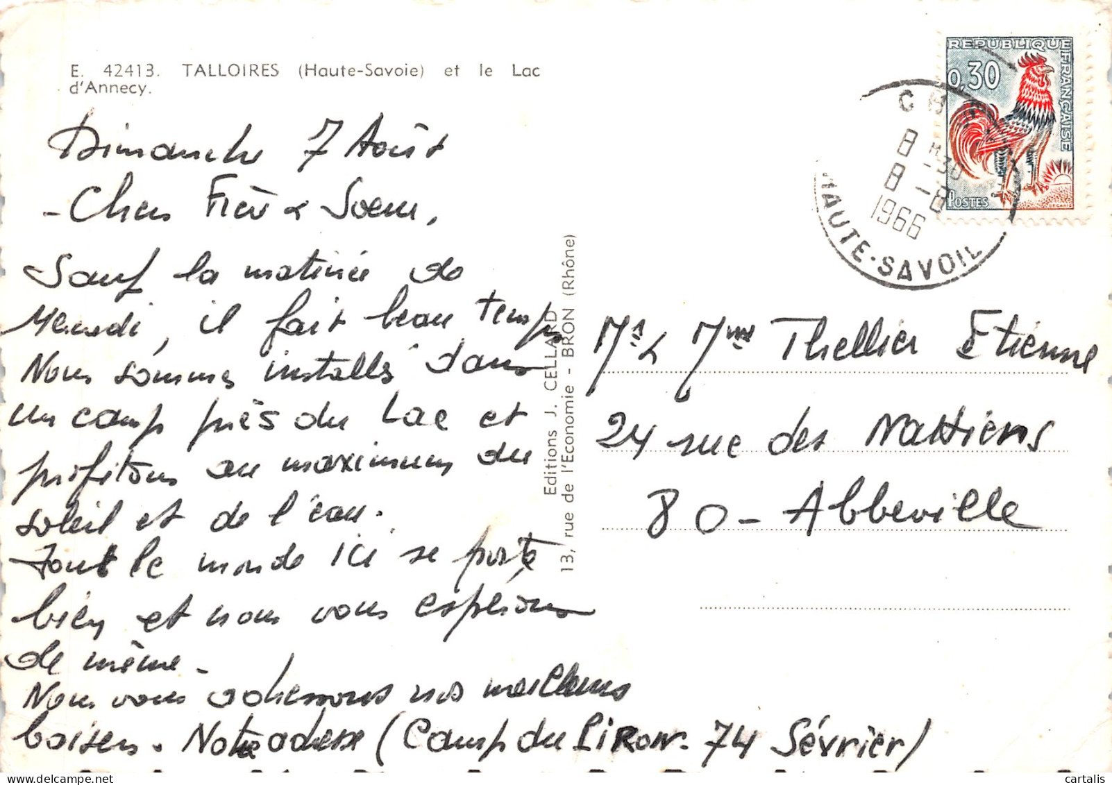 74-TALLOIRES-N°4196-C/0029 - Talloires