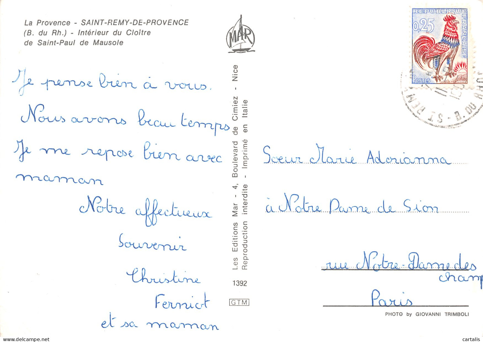 13-SAINT REMY DE PROVENCE-N°4196-B/0321 - Saint-Remy-de-Provence
