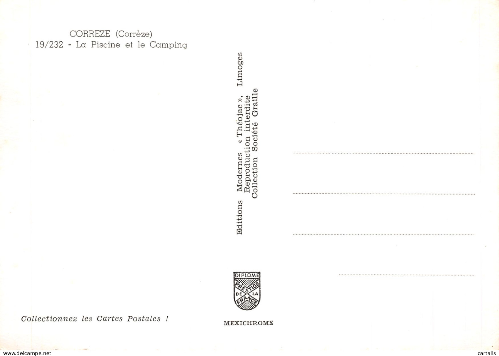 19-CORREZE-N°4196-B/0283 - Other & Unclassified