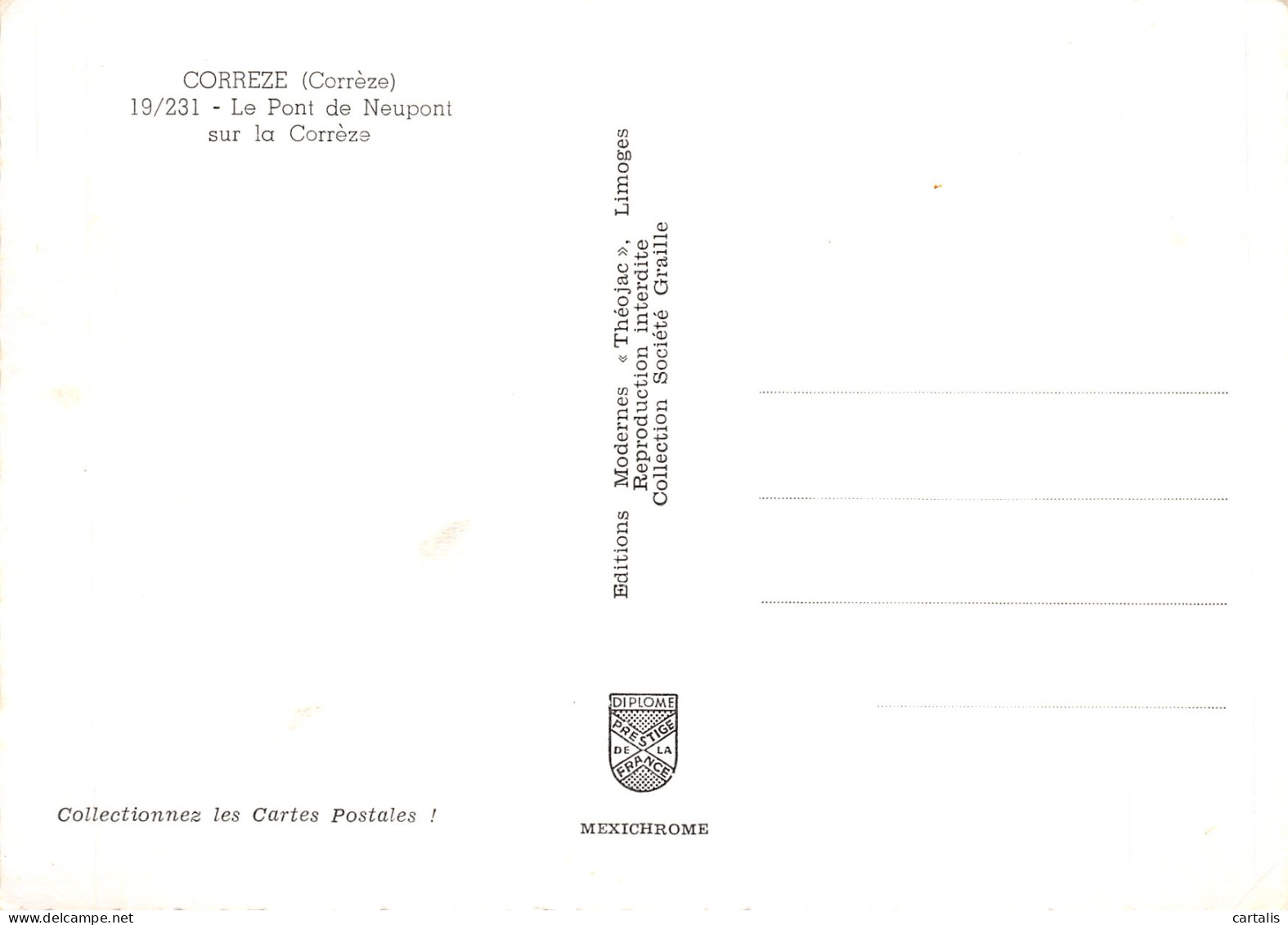 19-CORREZE-N°4196-B/0279 - Other & Unclassified