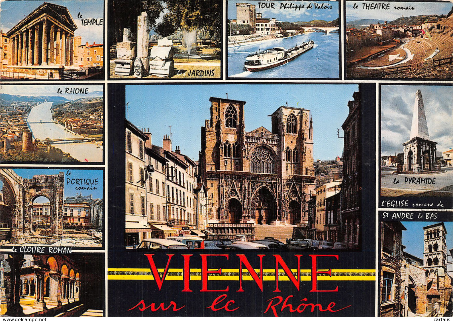 38-VIENNE SUR LE RHONE-N°4196-B/0271 - Vienne