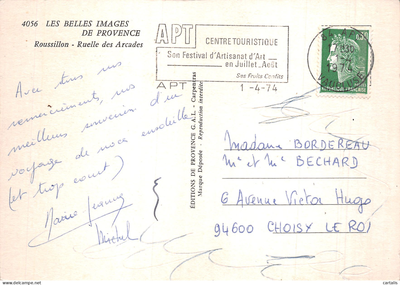 84-ROUSSILLON-N°4196-B/0231 - Roussillon