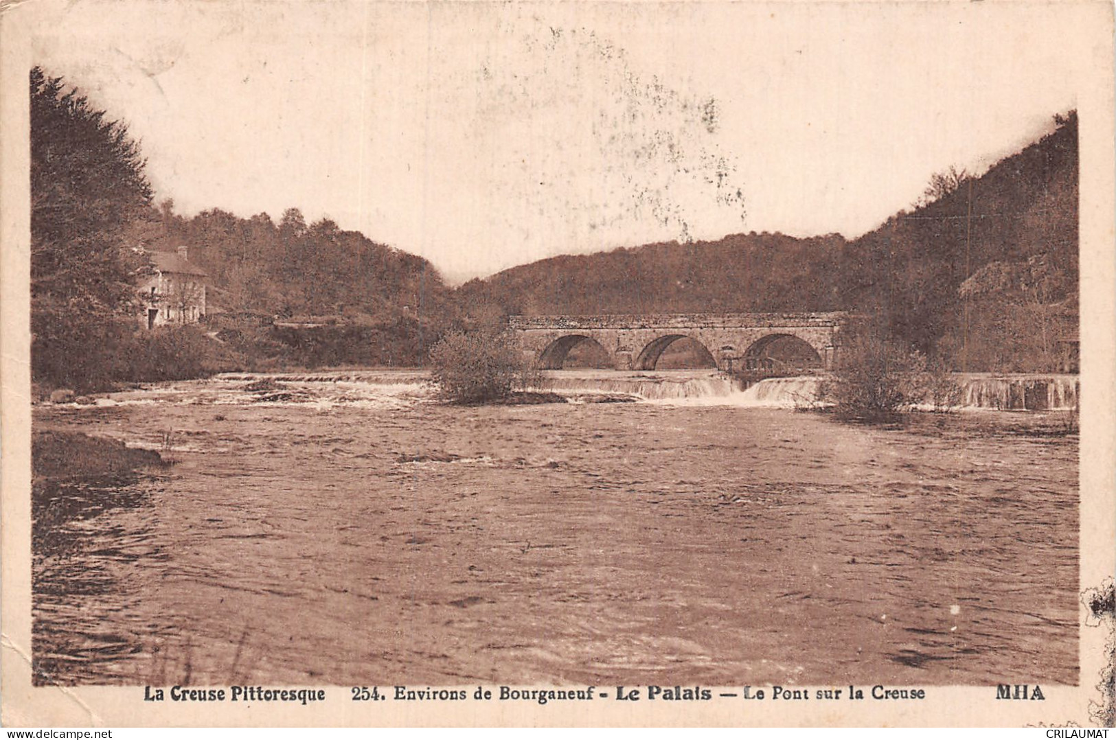 23-LE PALAIS LE PONT SUR LA CREUSE-N°5144-A/0299 - Sonstige & Ohne Zuordnung