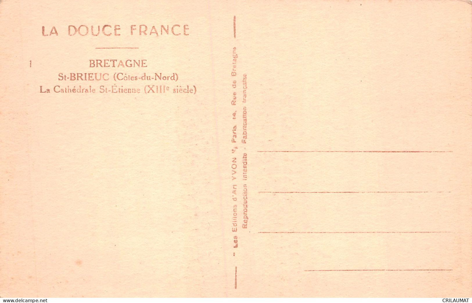 22-SAINT BRIEUC-N°5144-A/0273 - Saint-Brieuc