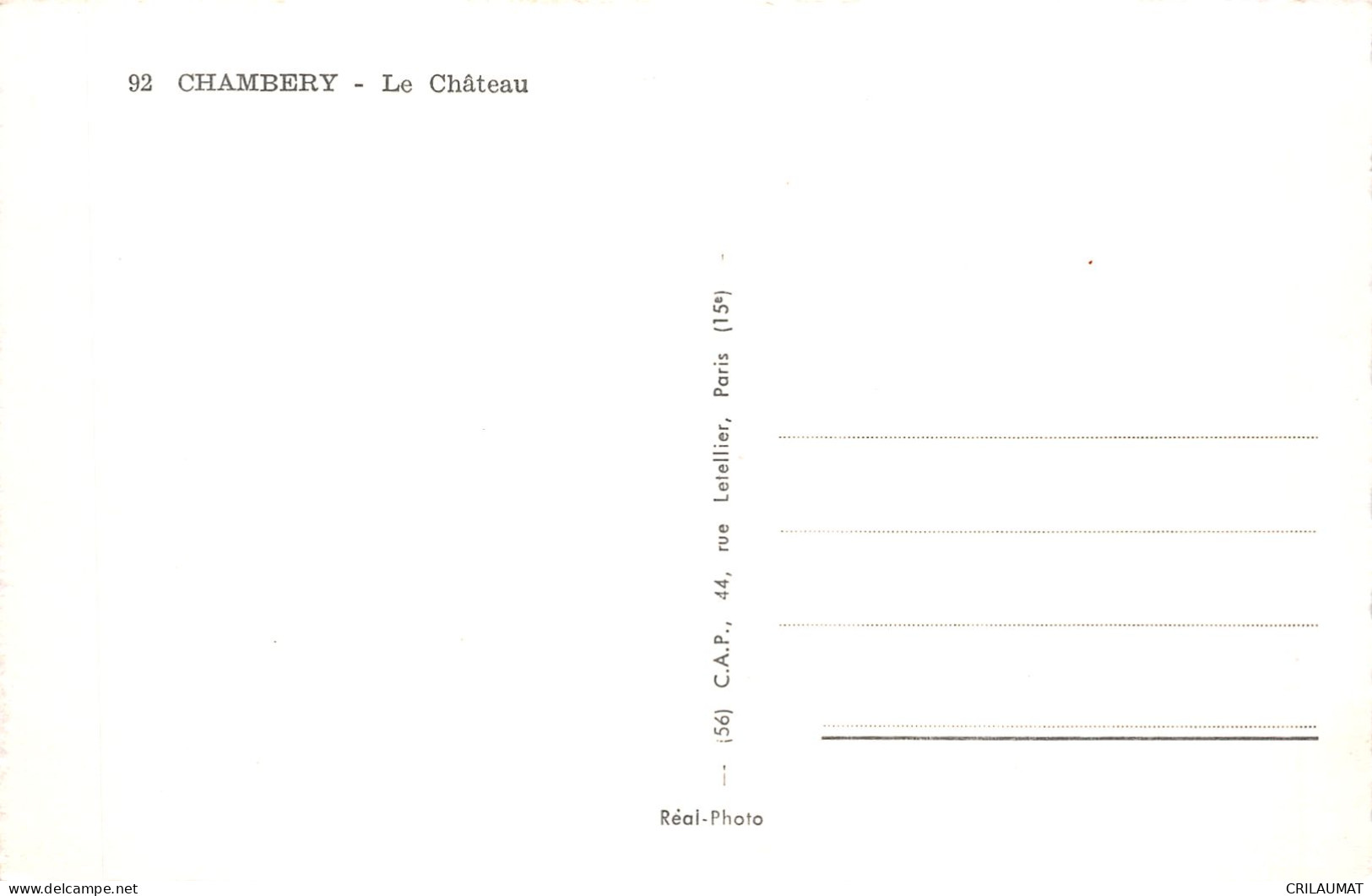 73-CHAMBERY-N°5144-A/0131 - Chambery