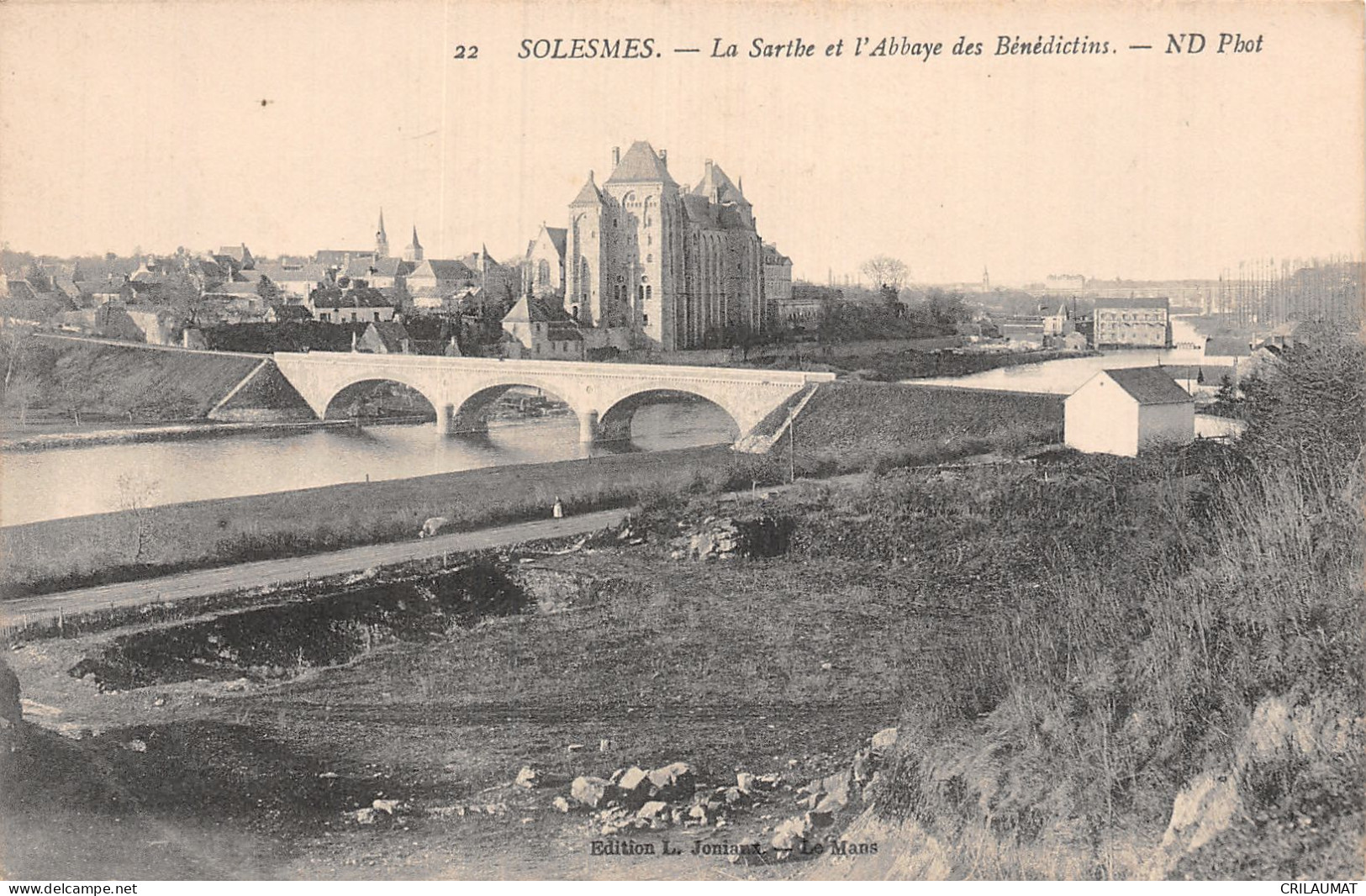 72-SOLESMES-N°5144-A/0021 - Solesmes