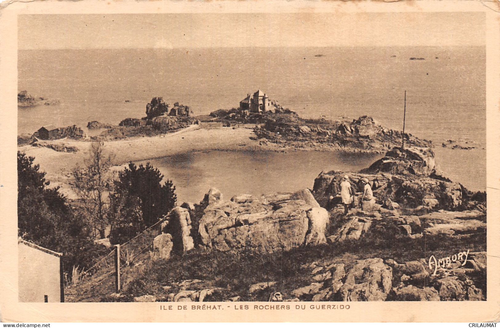 22-ILE DE BREHAT ROCHERS DU GUERZIDO-N°5143-H/0137 - Ile De Bréhat