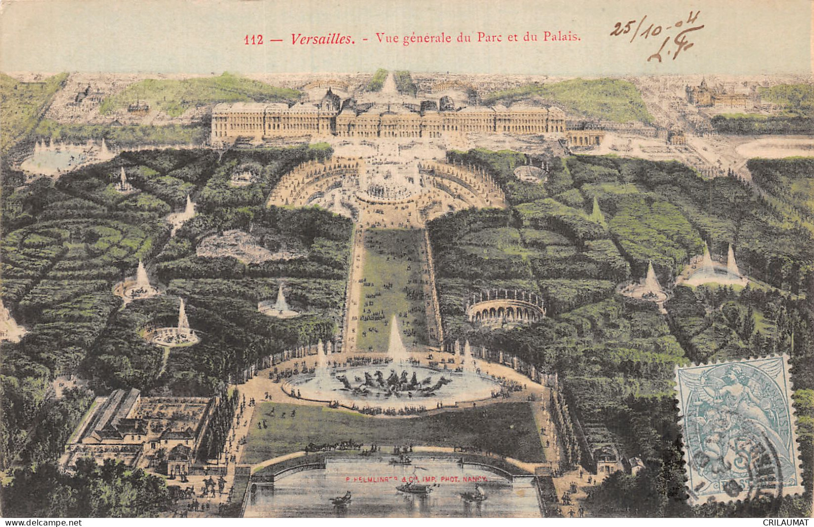 78-VERSAILLES LE PALAIS-N°5143-H/0105 - Versailles (Château)