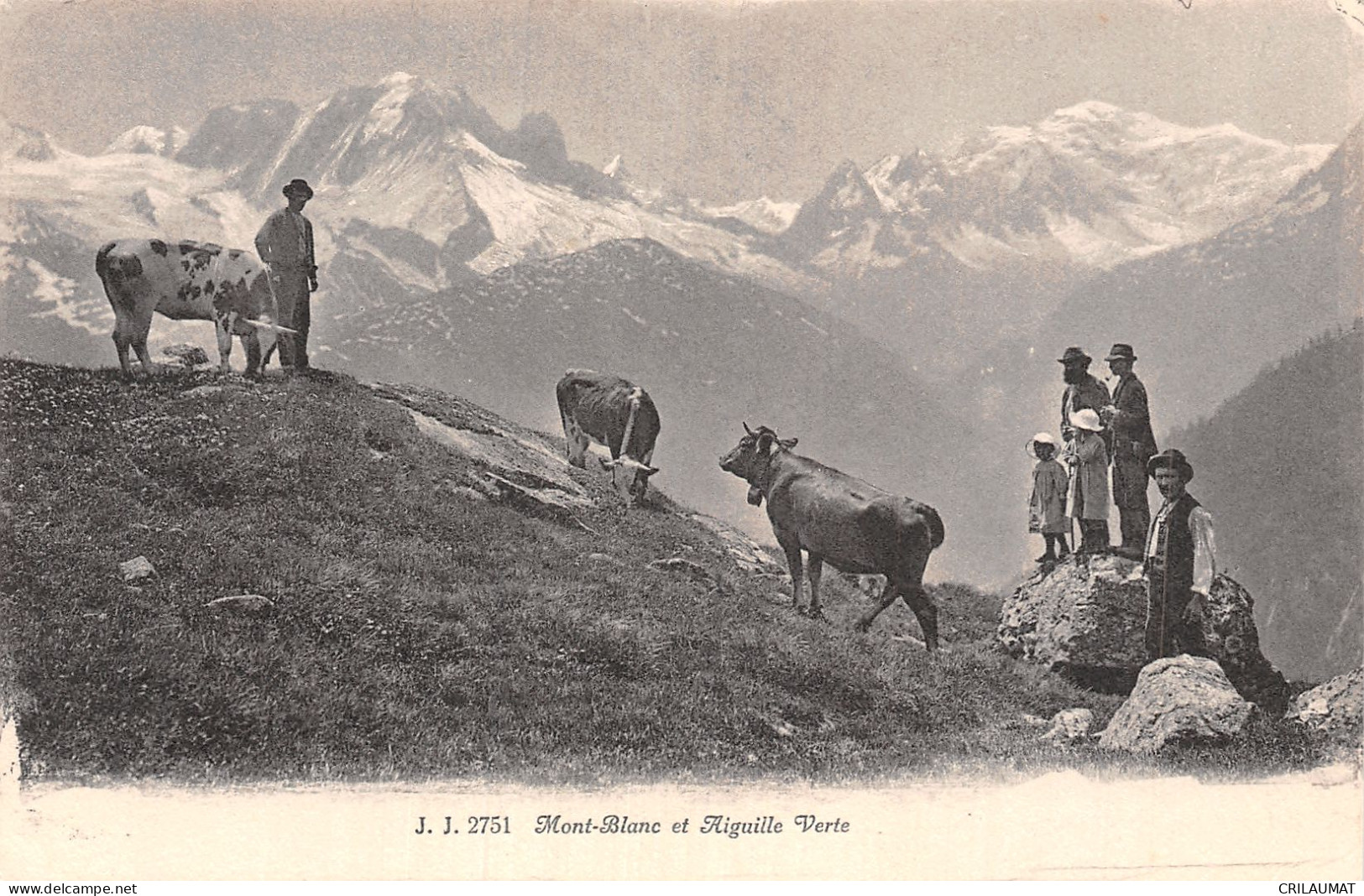 74-MONT BLANC-N°5143-H/0059 - Other & Unclassified