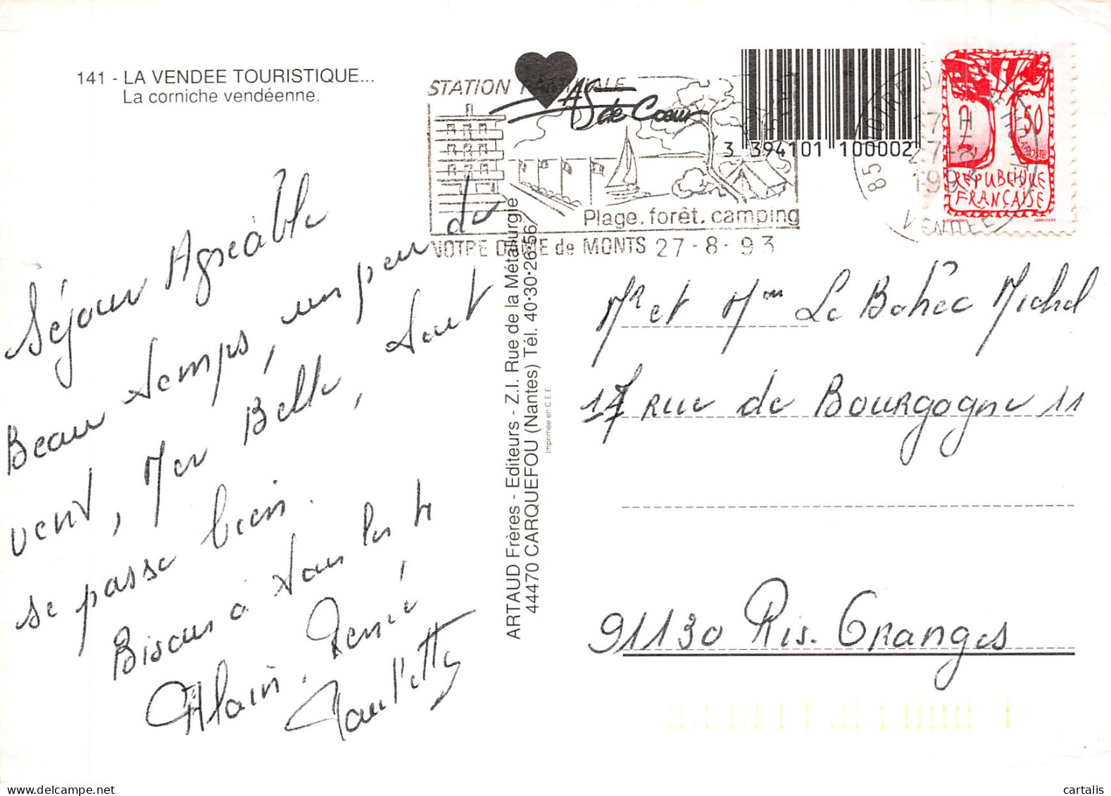 85-VENDEE-N°4197-B/0075 - Other & Unclassified