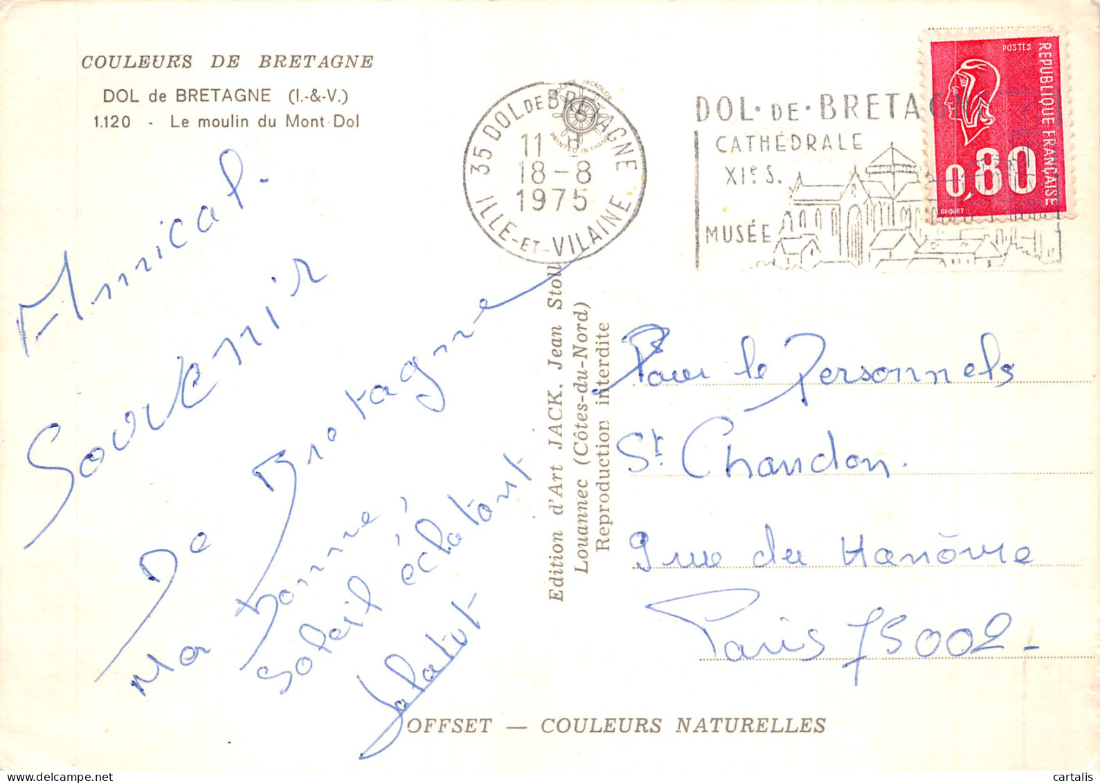 35-DOL DE BRETAGNE-N°4197-B/0017 - Dol De Bretagne