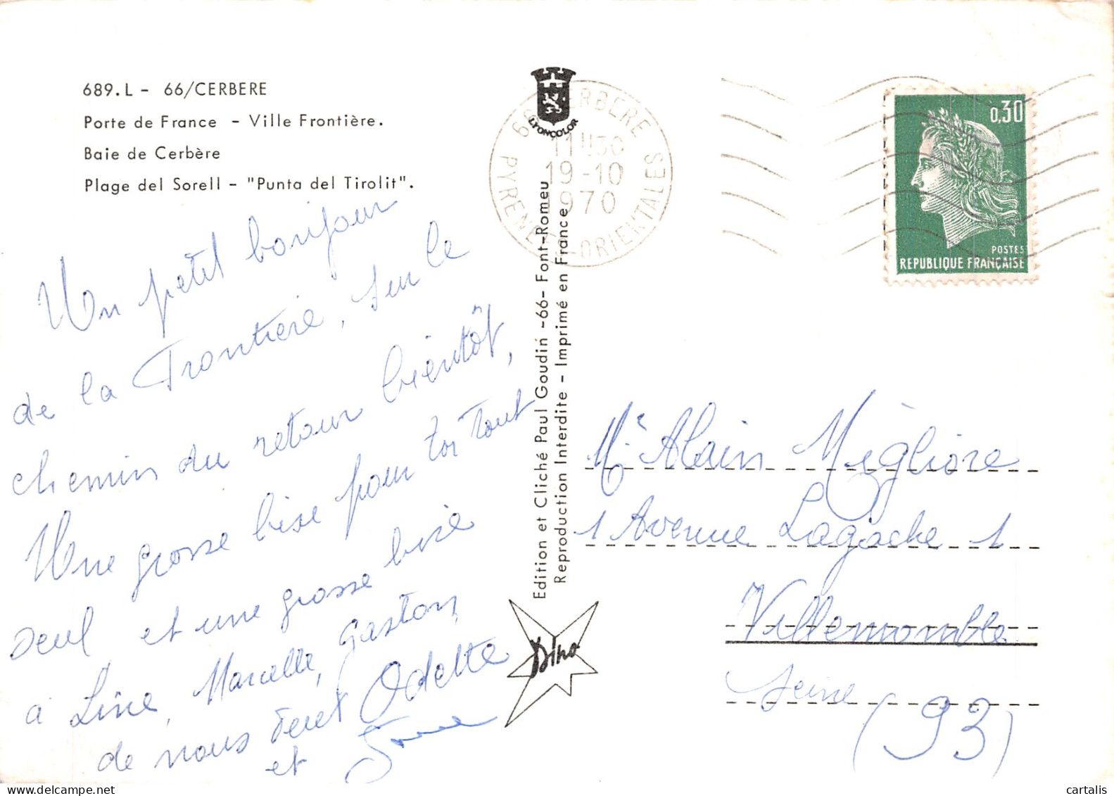 66-CERBERE-N°4197-B/0011 - Cerbere