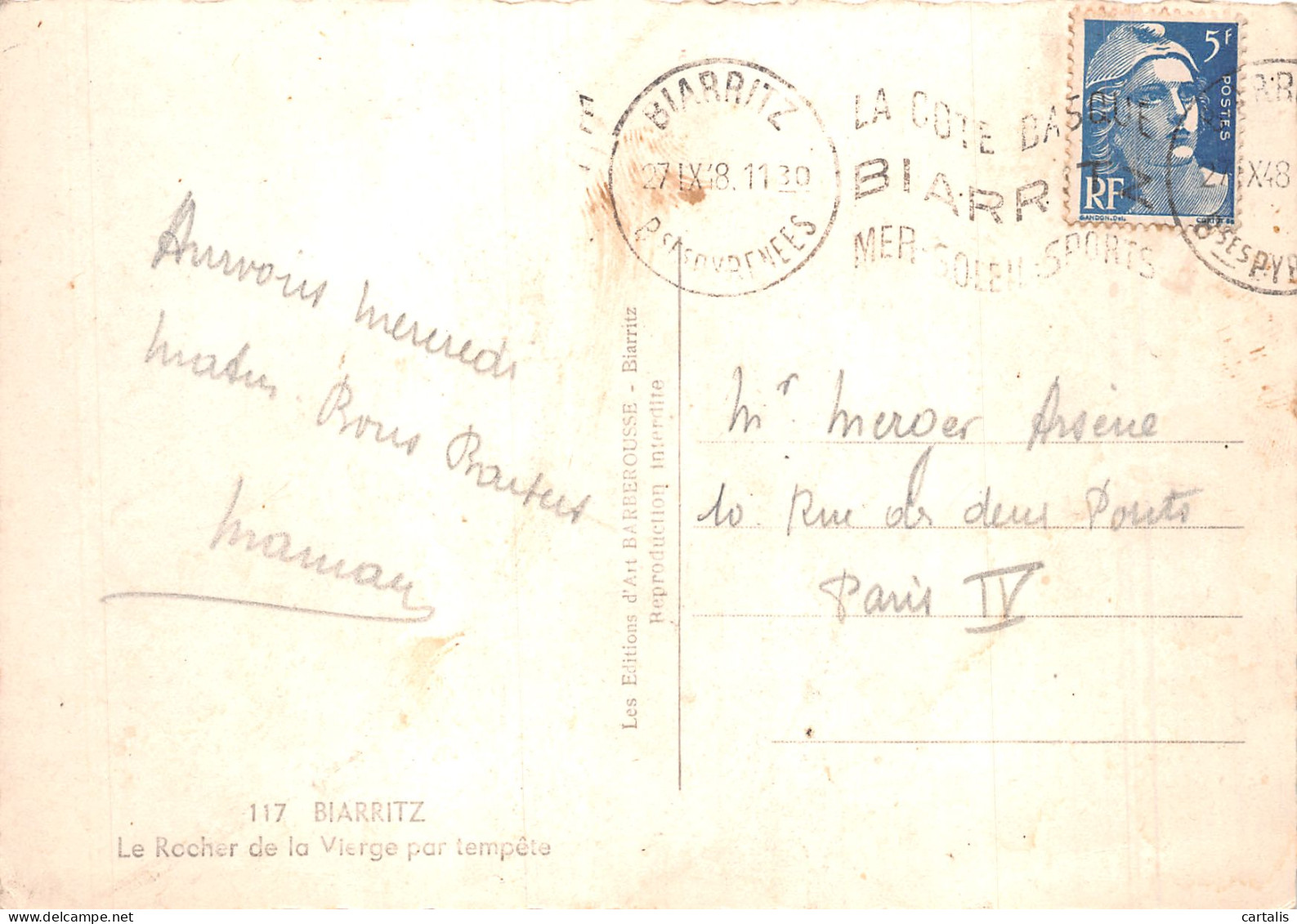 64-BIARRITZ-N°4197-A/0367 - Biarritz