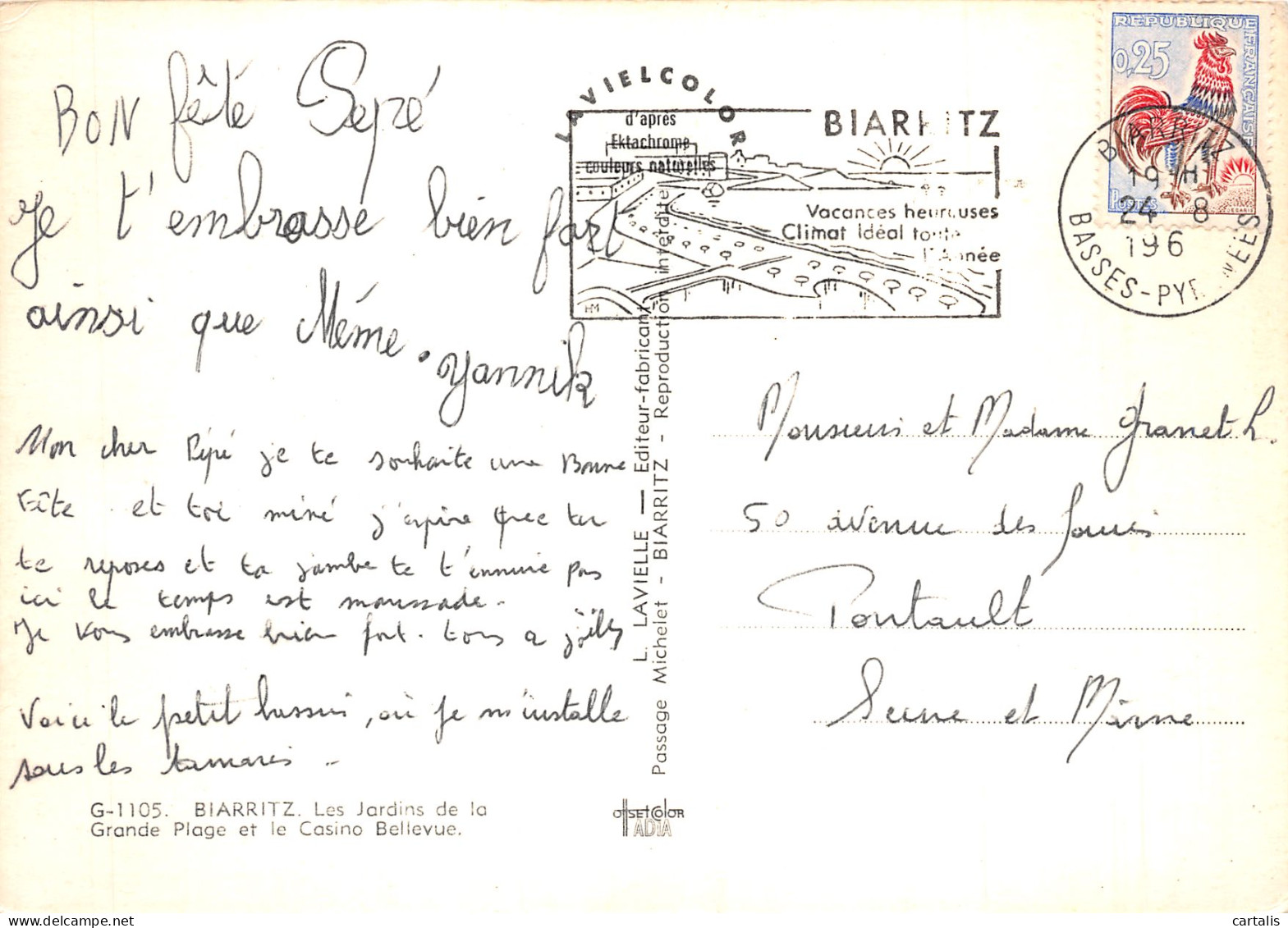 64-BIARRITZ-N°4197-A/0349 - Biarritz