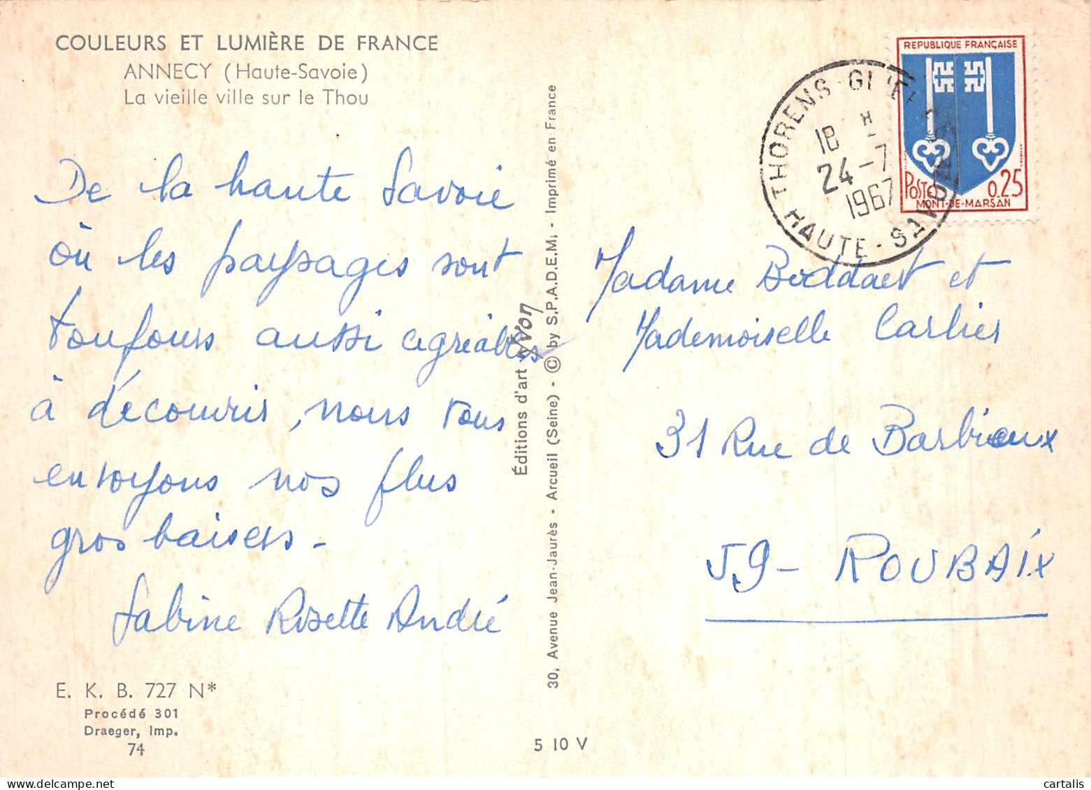 74-ANNECY-N°4197-A/0319 - Annecy