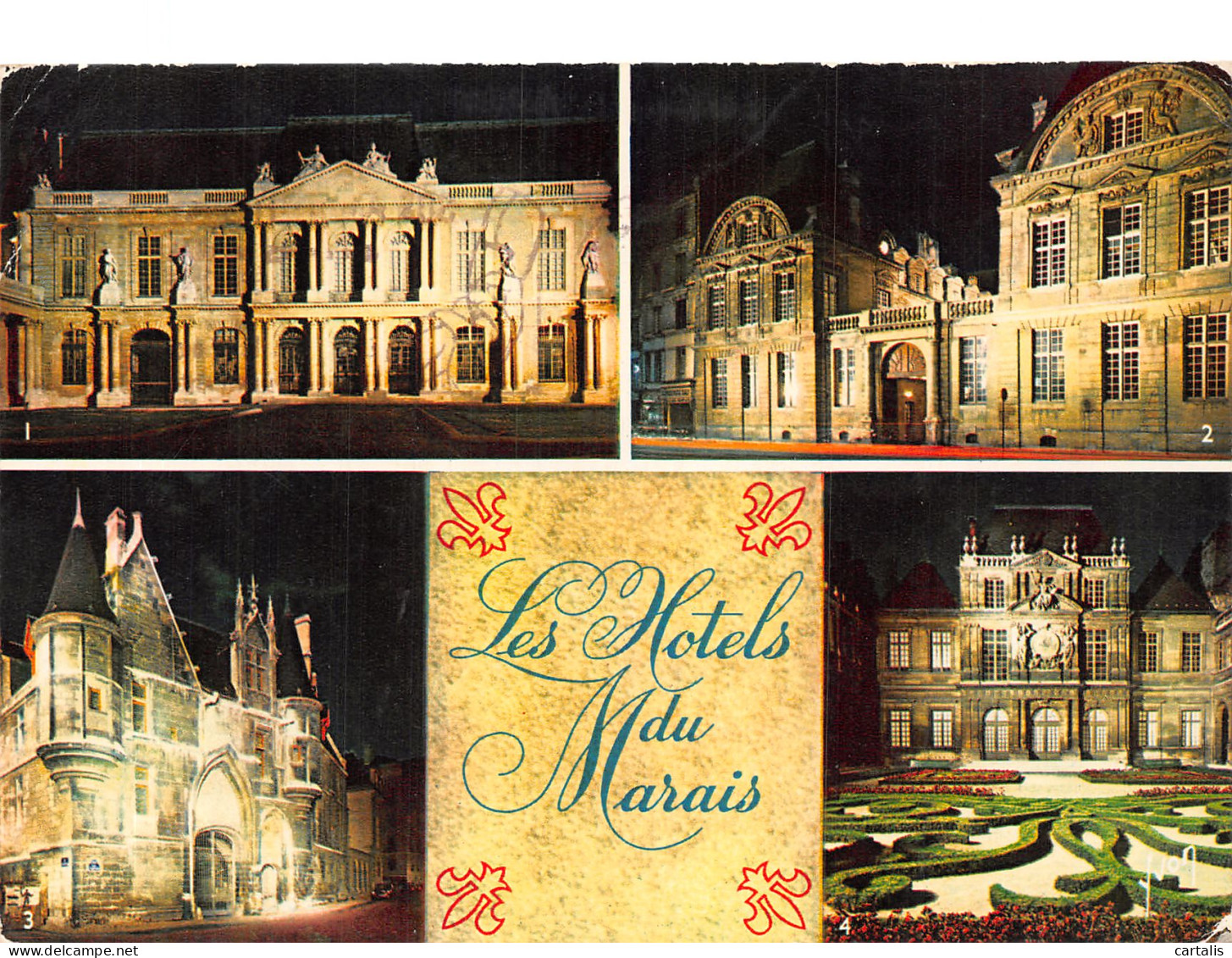 75-PARIS HOTELS DU MARAIS-N°4197-A/0283 - Other & Unclassified