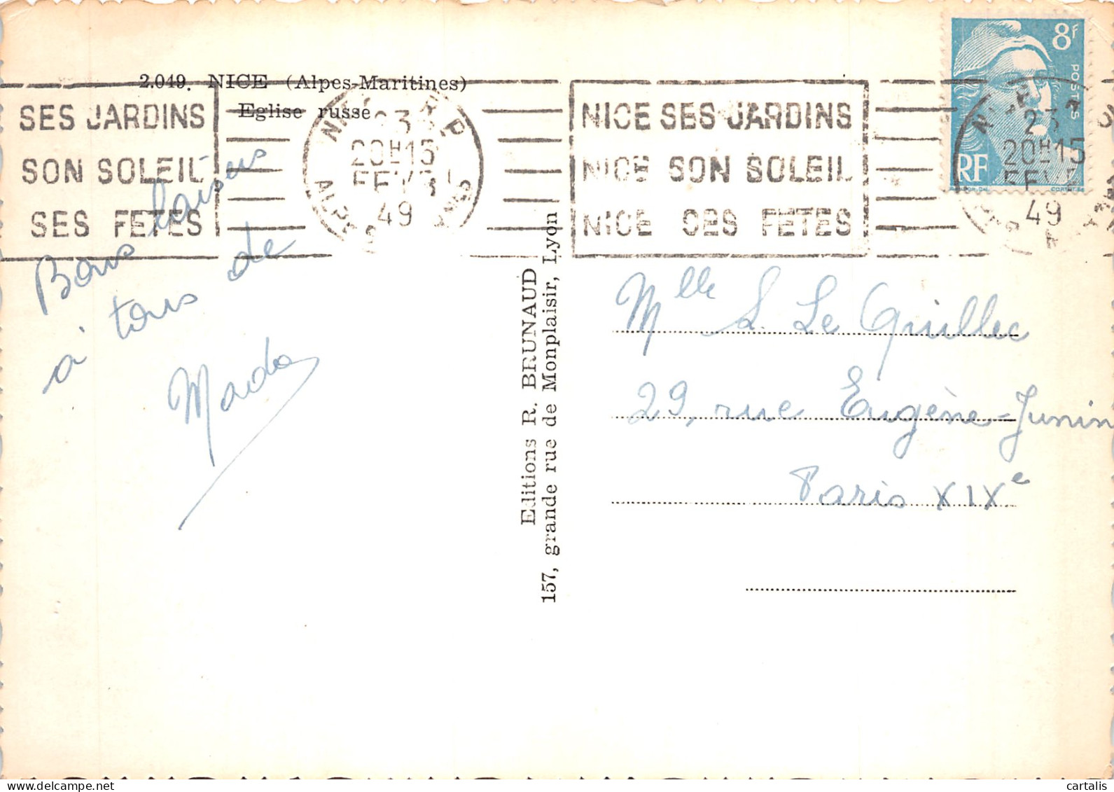 06-NICE-N°4197-A/0119 - Sonstige & Ohne Zuordnung