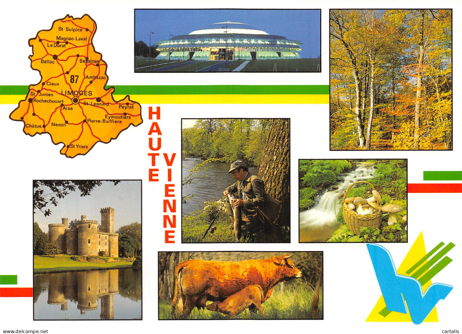 87-HAUTE VIENNE VUES-N°4197-A/0073 - Other & Unclassified
