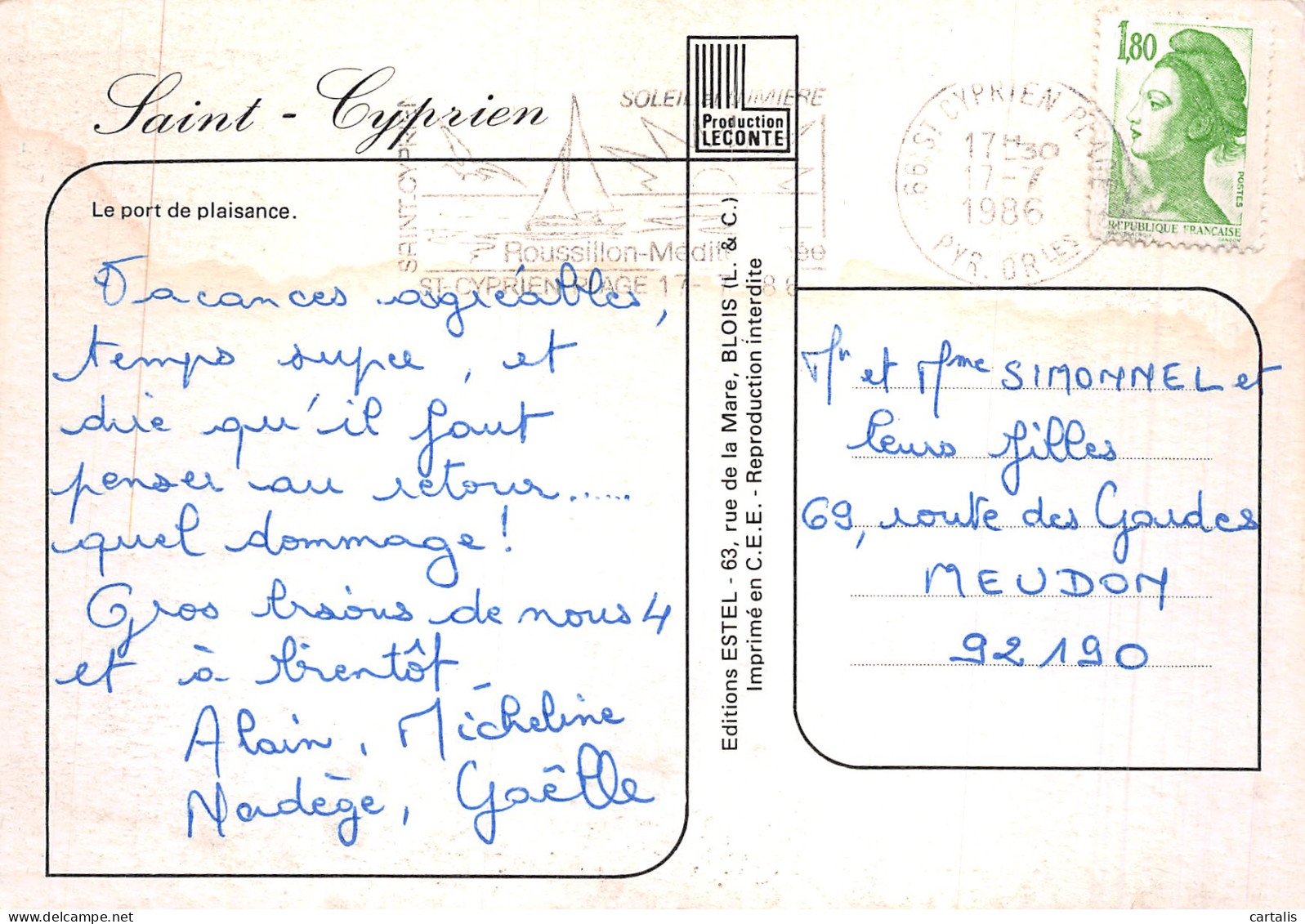 66-SAINT CYPRIEN-N°4197-A/0079 - Saint Cyprien