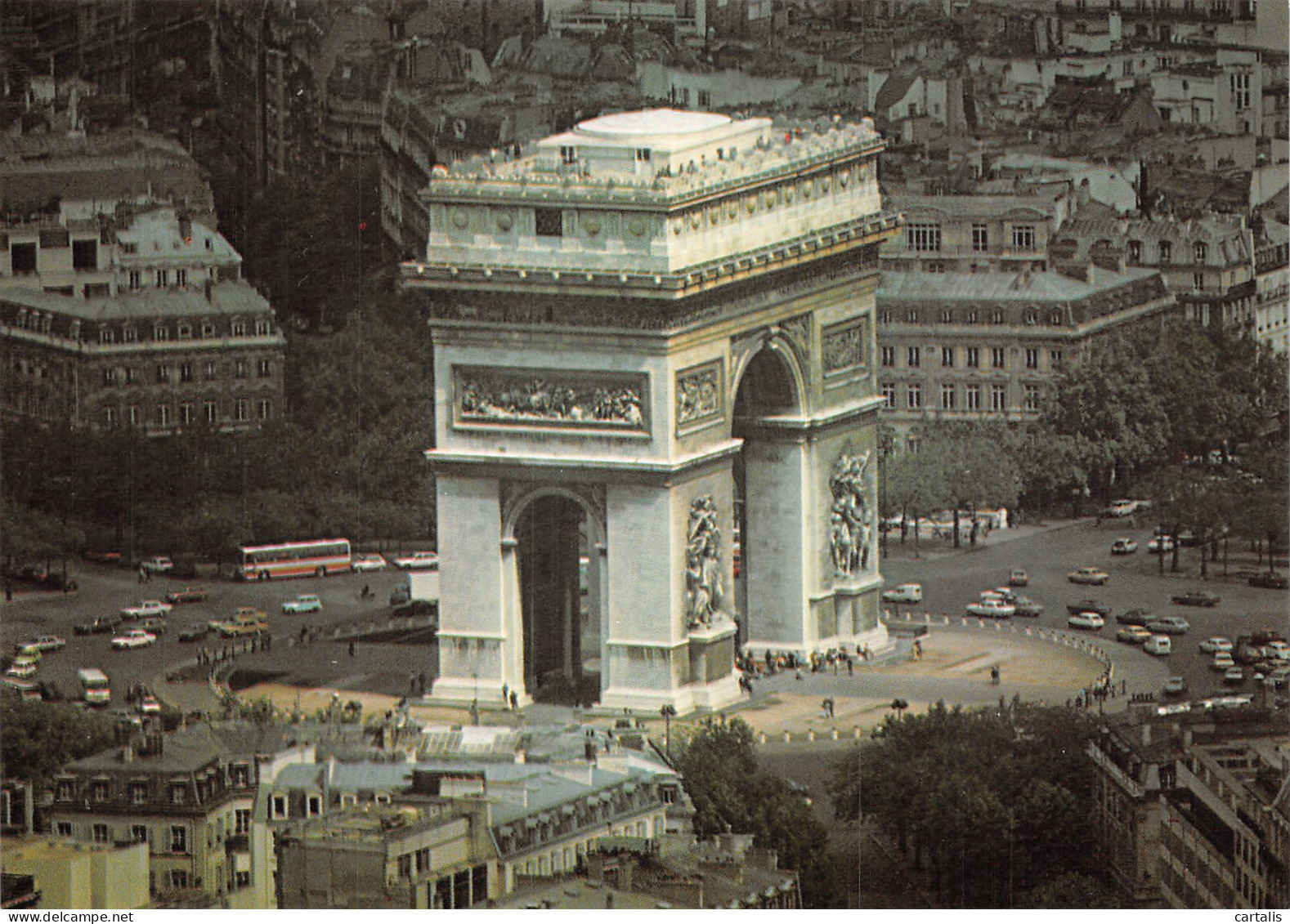 75-PARIS ARC DE TRIOMPHE-N°4197-A/0037 - Arc De Triomphe