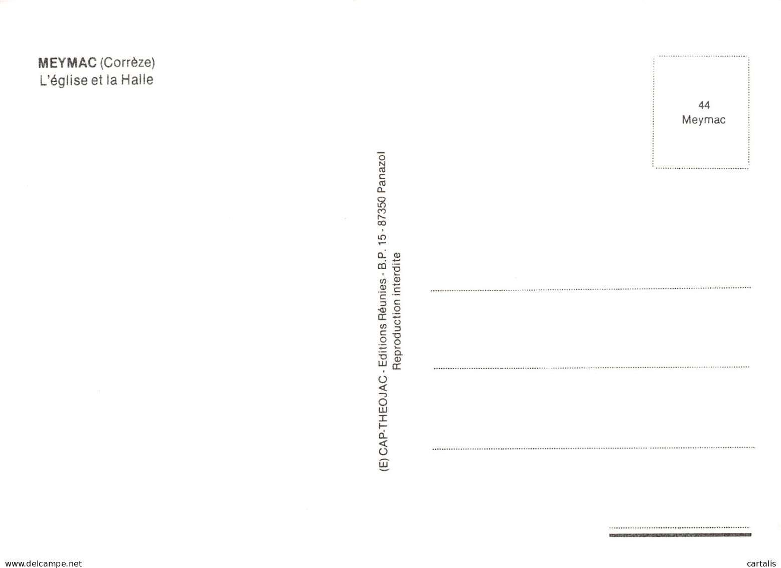 19-MEYMAC-N°4197-A/0005 - Other & Unclassified