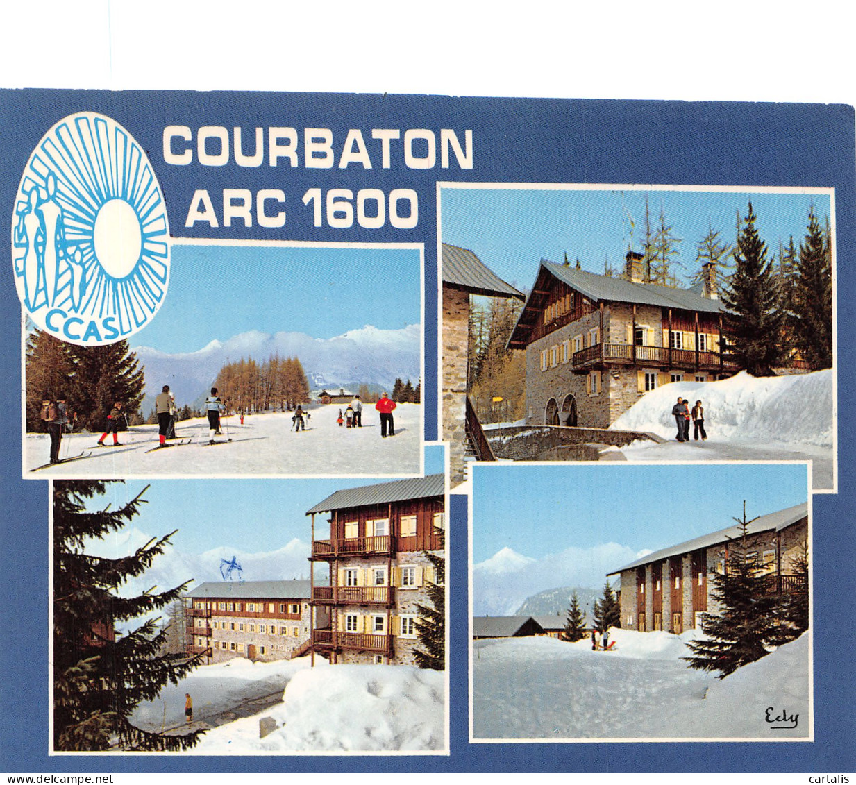 73-BOURG SAINT MAURICE COURBATON ARC 1600-N°4197-A/0001 - Bourg Saint Maurice