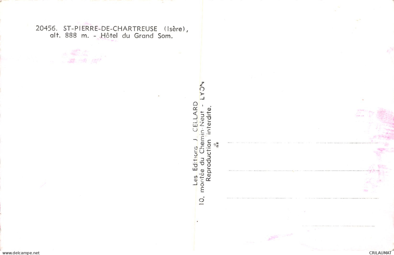 38-SAINT PIERRE DE CHARTREUSE-N°5144-D/0157 - Altri & Non Classificati