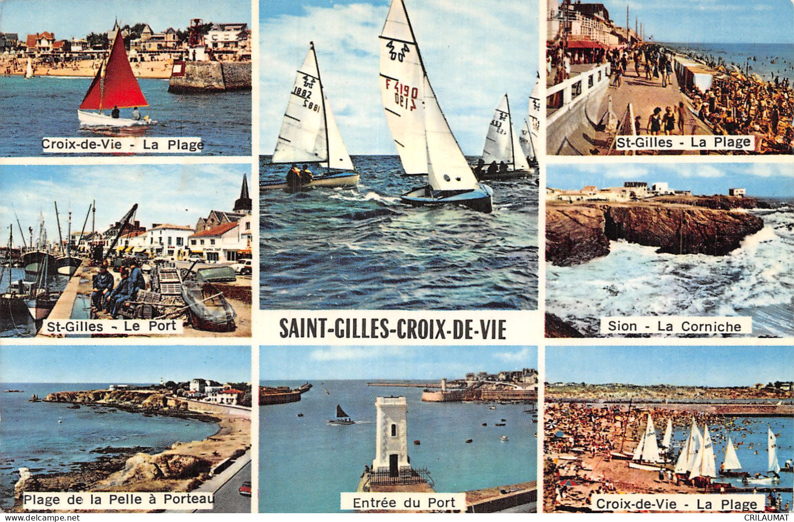 85-SAINT GILLES CROIX DE VIE-N°5144-D/0065 - Saint Gilles Croix De Vie