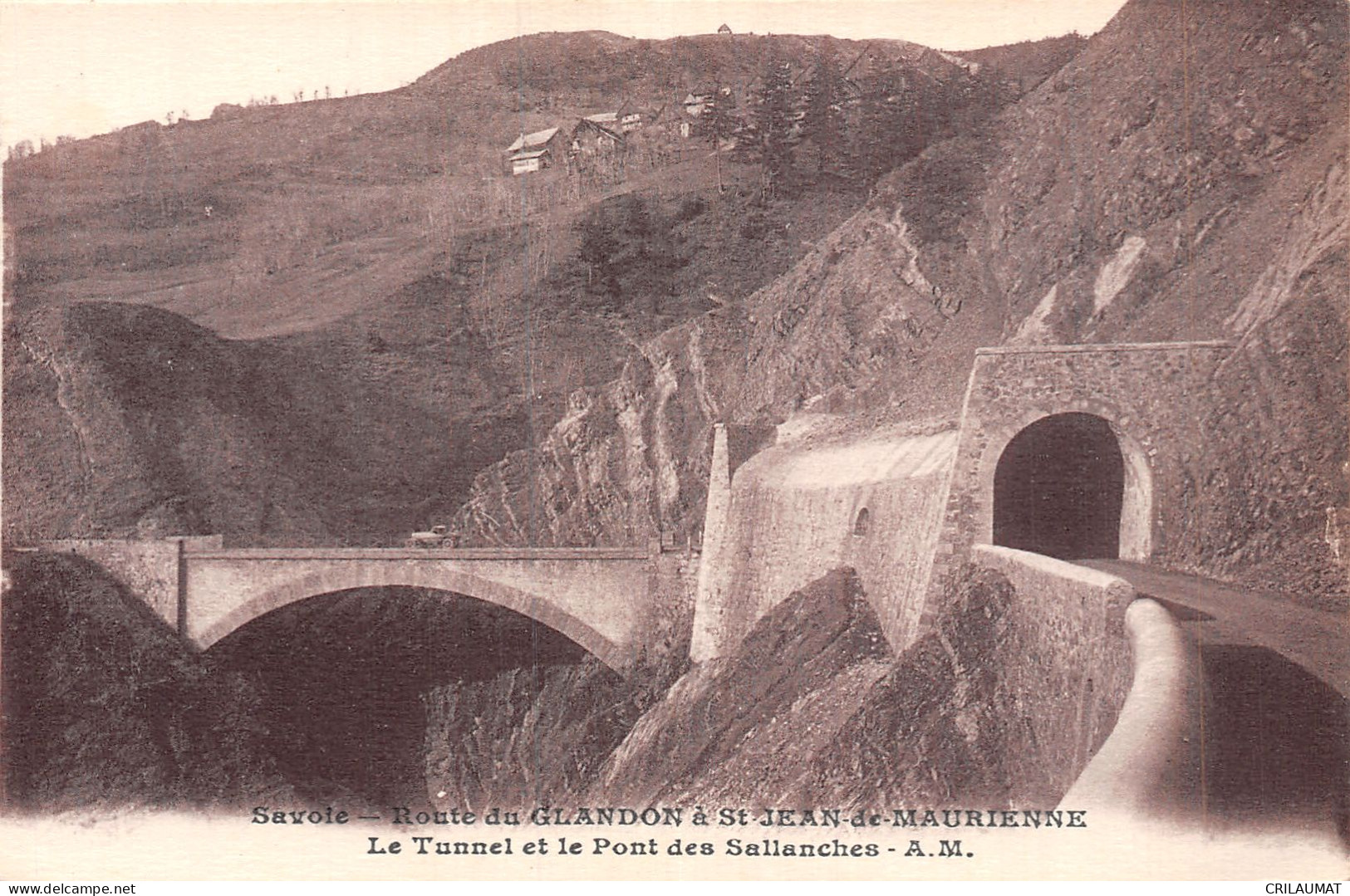 73-TUNNEL ET PONT DES SALLANCHES-N°5144-C/0287 - Other & Unclassified