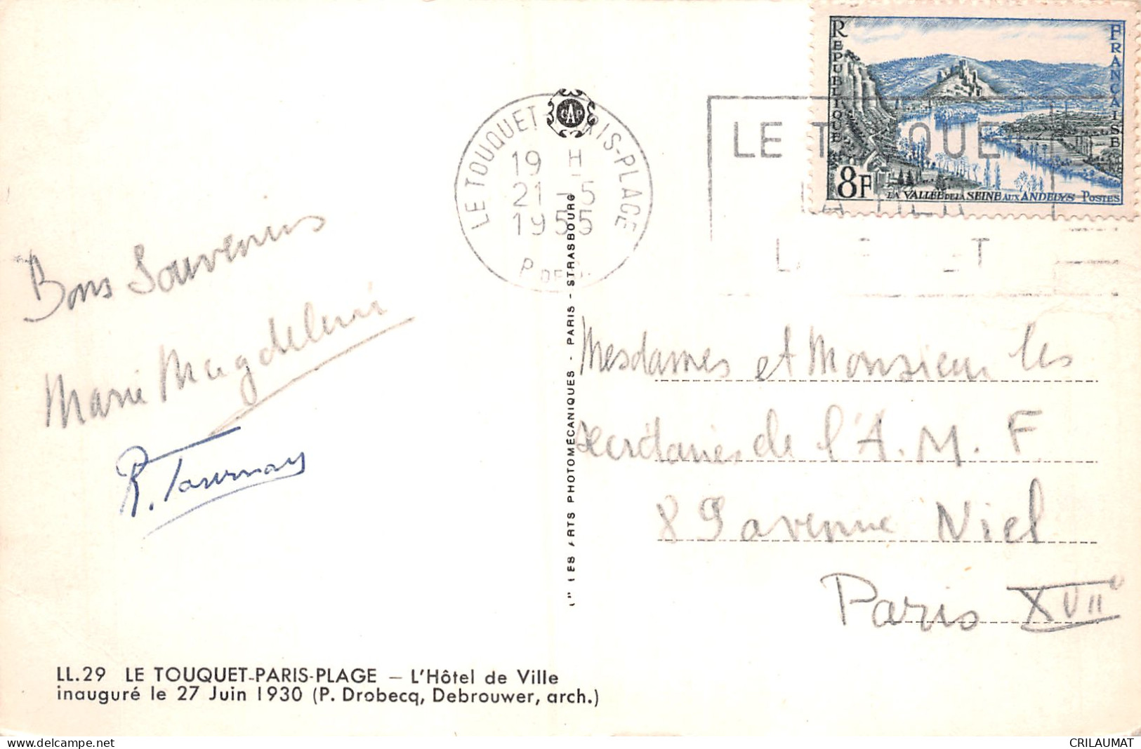 62-LE TOUQUET PARIS PLAGE-N°5144-C/0207 - Le Touquet
