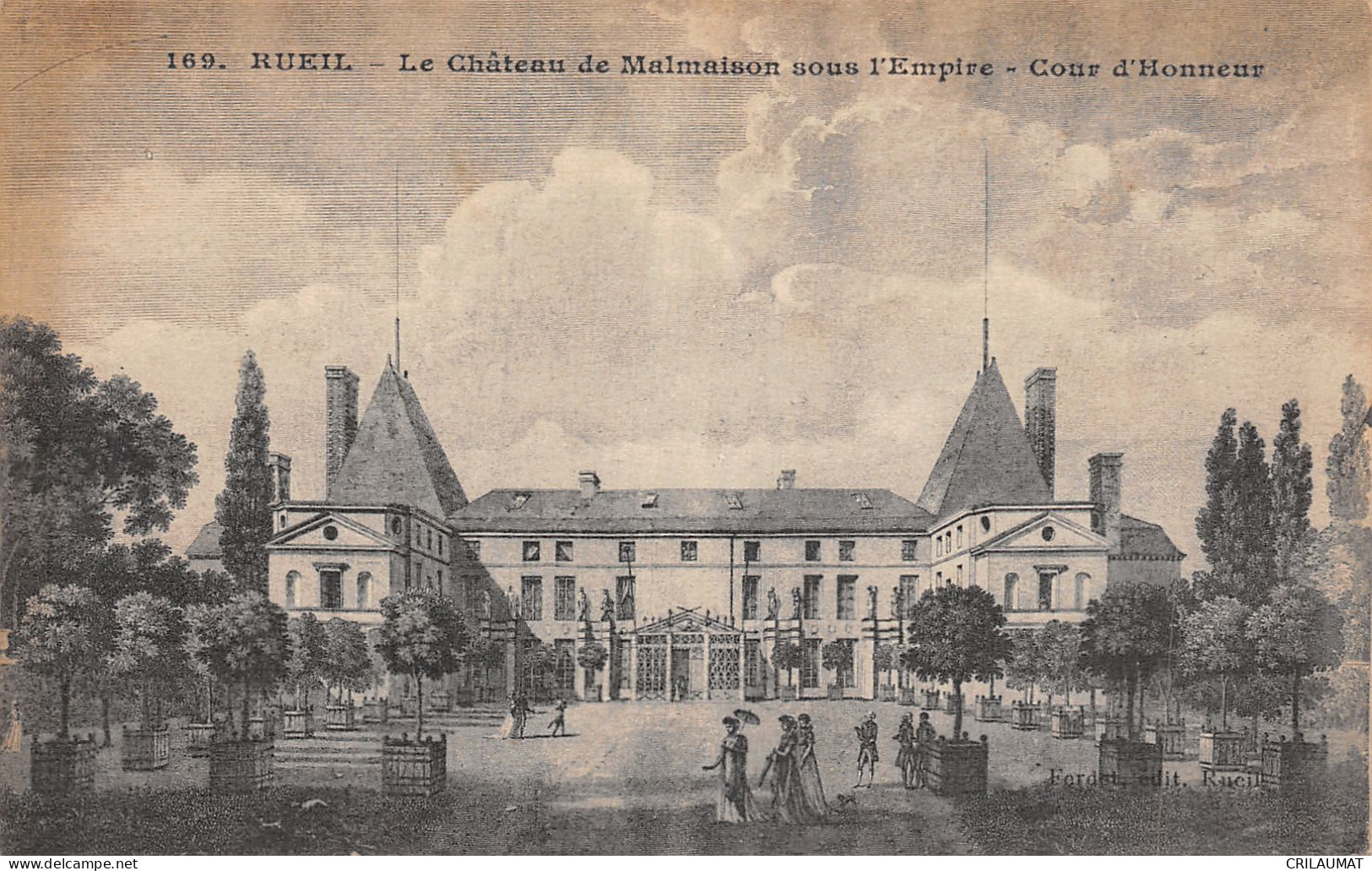 92-RUEIL LE CHÂTEAU DE MALMAISON-N°5144-C/0121 - Rueil Malmaison