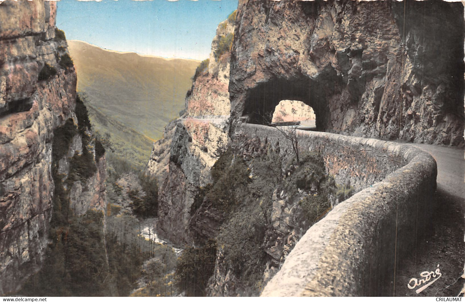 38-LE VERCORS ROUTE DES GRANDS GOULETS-N°5144-C/0077 - Altri & Non Classificati